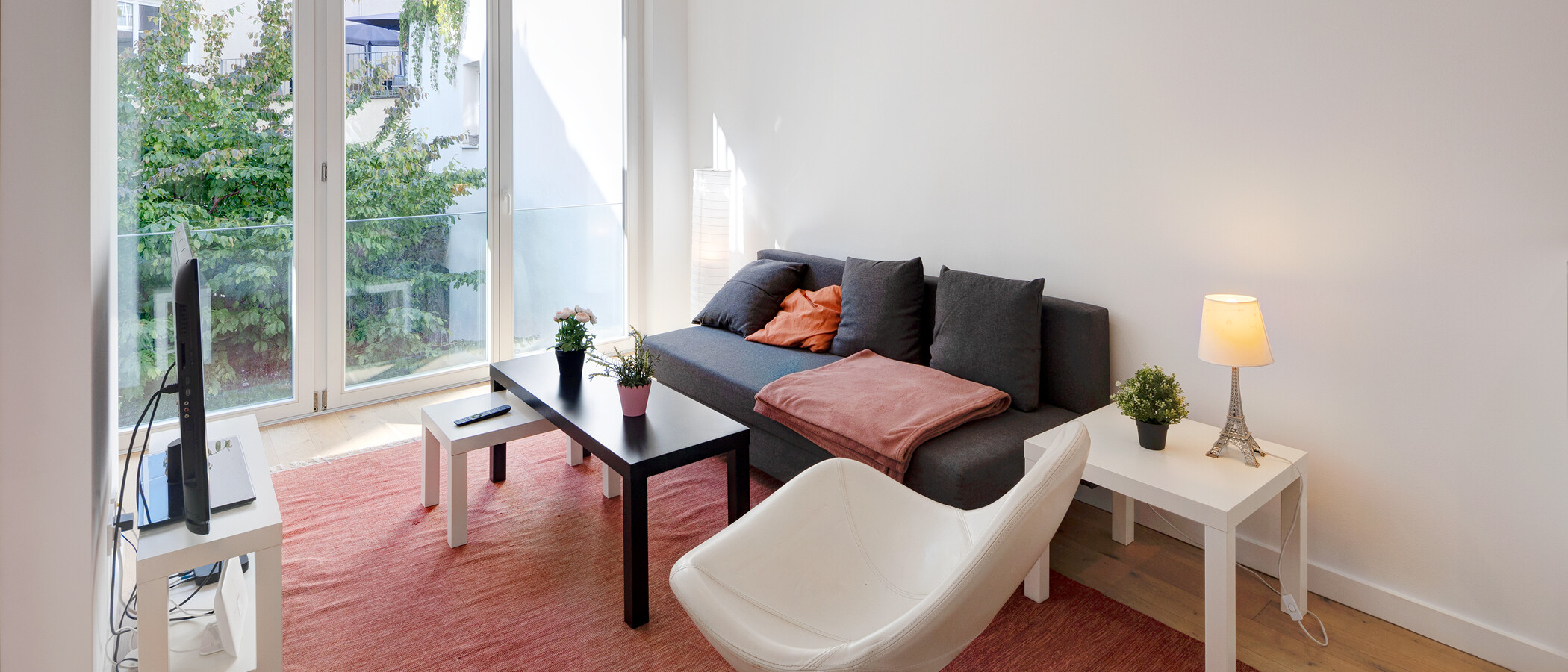 appartamento München Maxvorstadt 02 zona living 14968