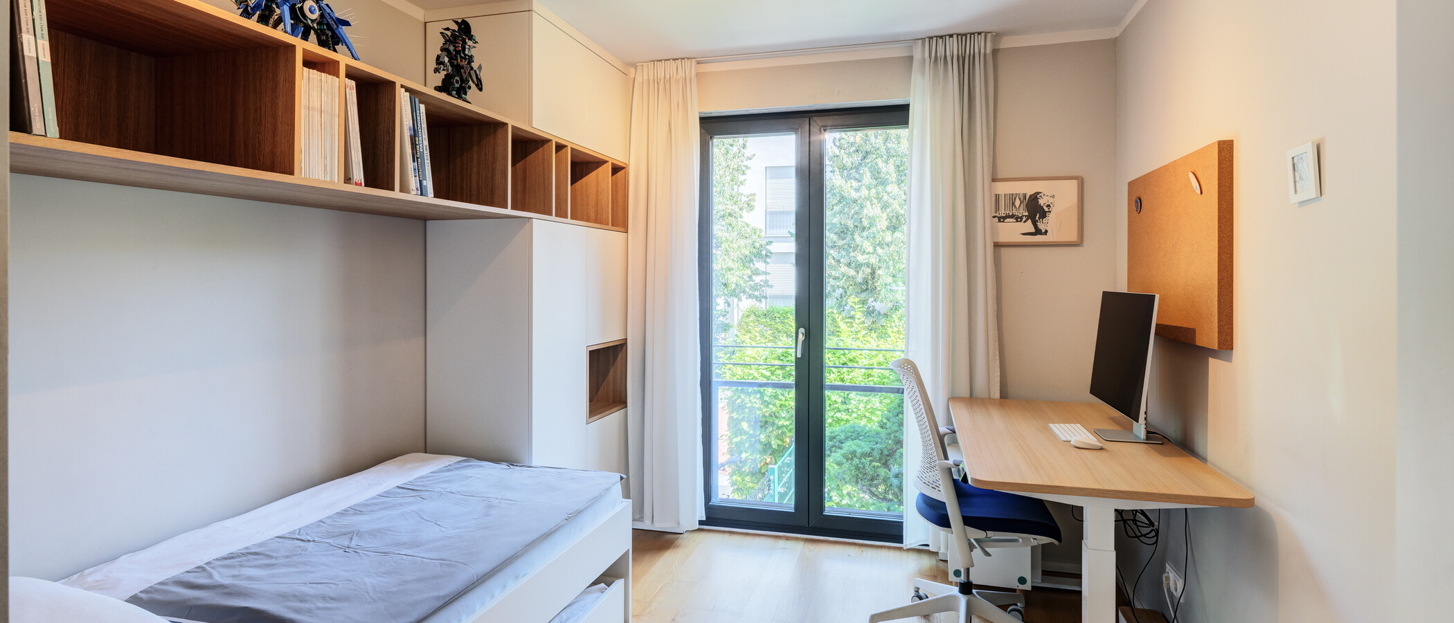 maisonette München Oberföhring 01 2° camera da letto 14969