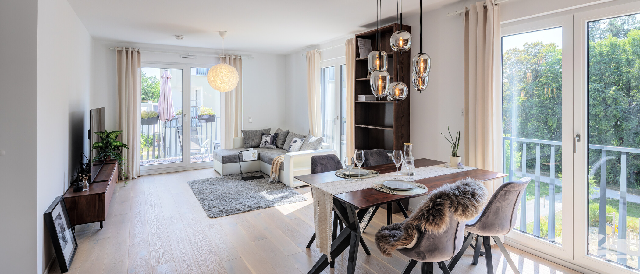 appartamento München Neuaubing 01 zona living 14970