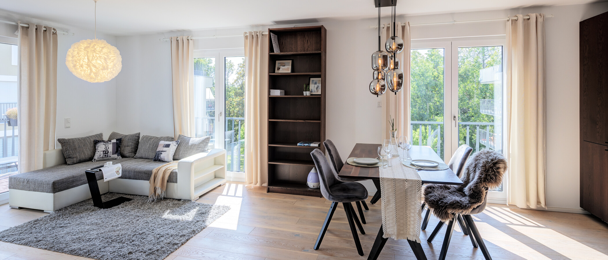appartamento München Neuaubing 02 zona living 14970