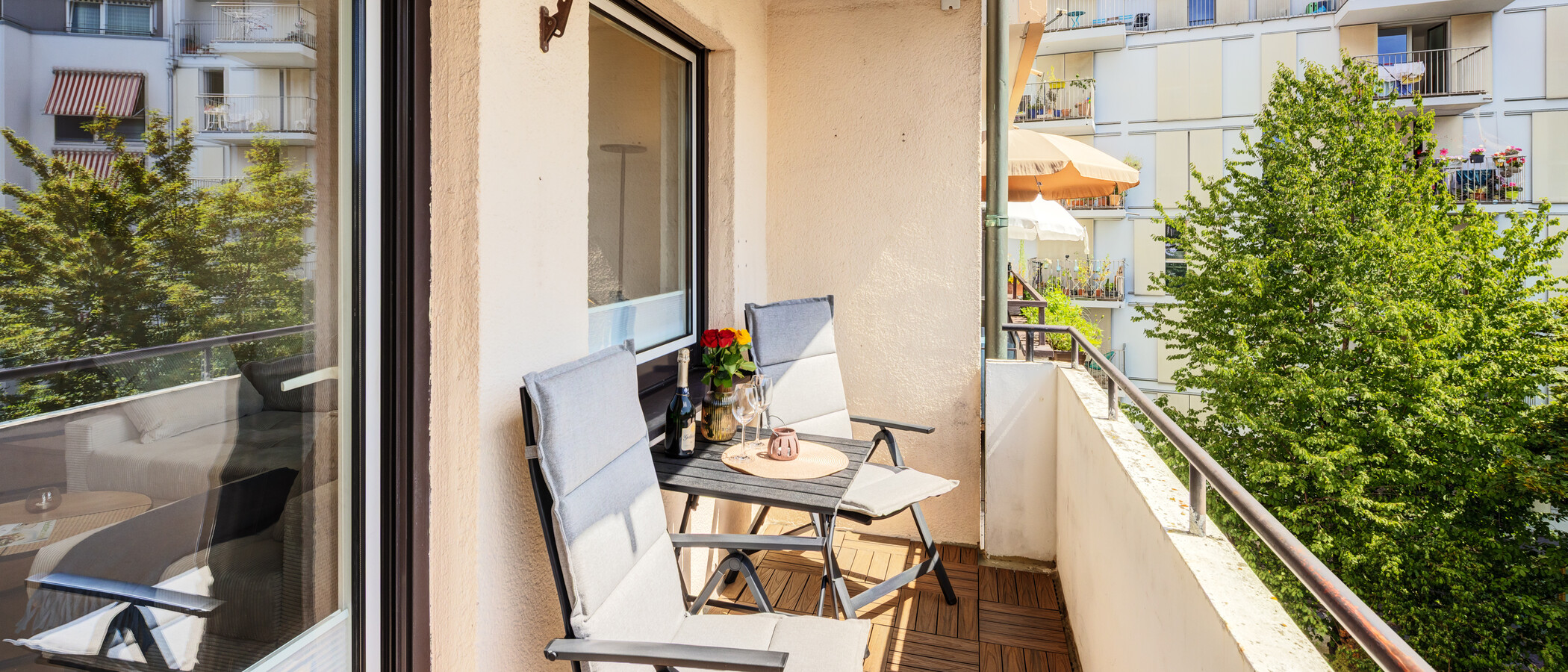 appartamento München Untergiesing 01 balcone 14971