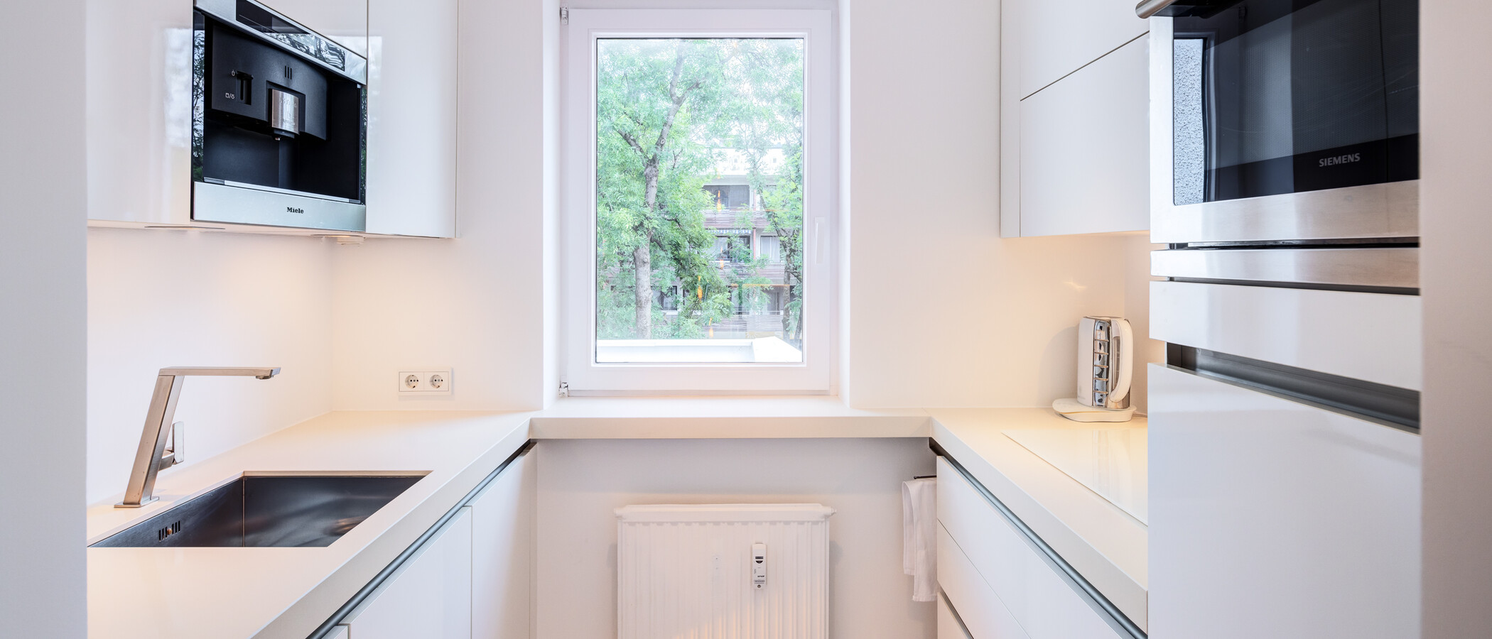 penthouse München Bogenhausen 01 cucina 14972