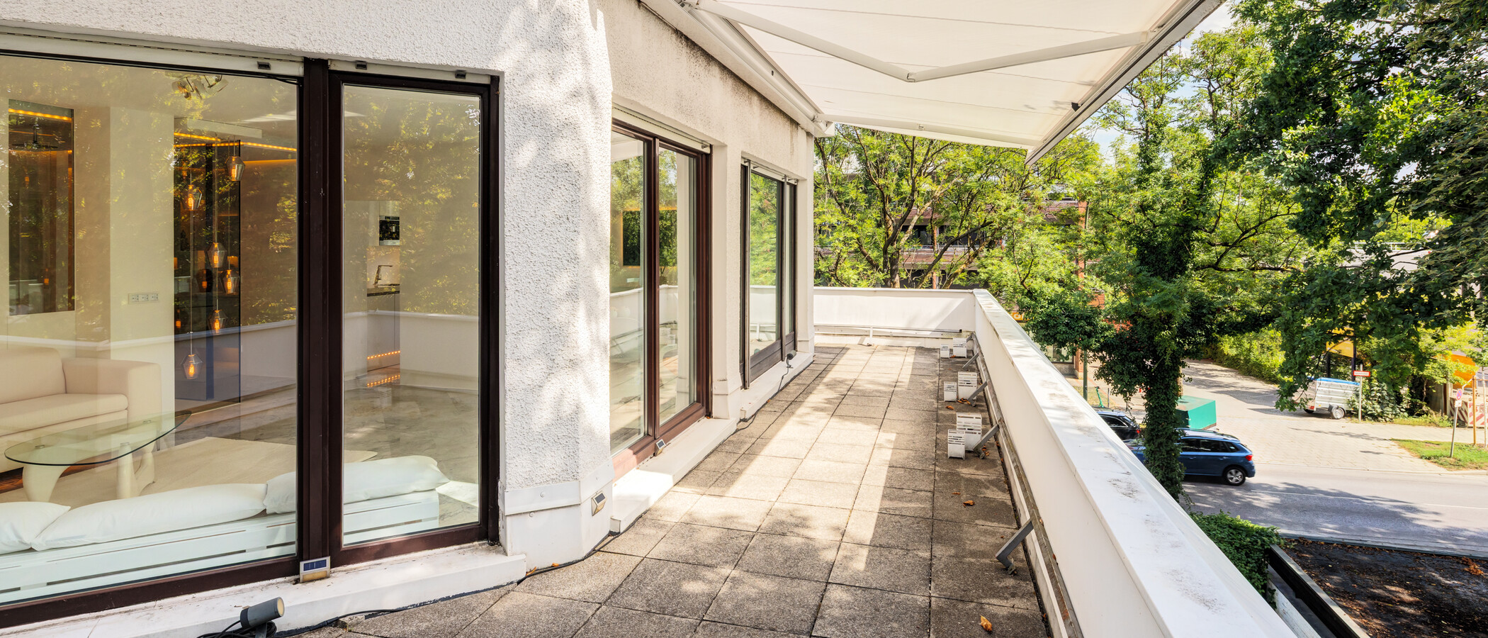 penthouse München Bogenhausen 03 terrazza sul tetto 14972