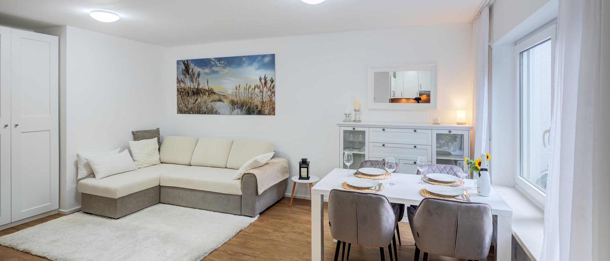 appartamento München Parkstadt Solln 02 zona living 14974