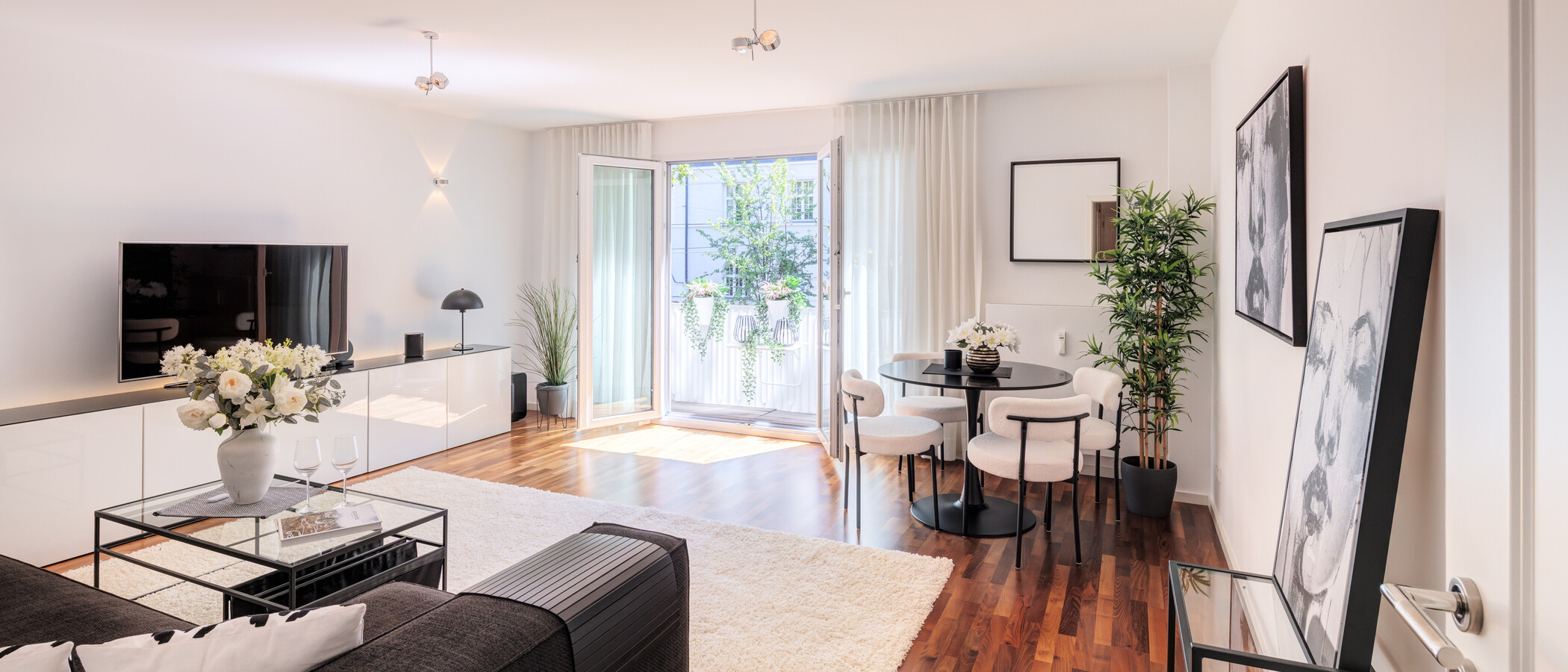 appartamento München Schwabing-West (rund um den Hohenzollernplatz) 01 soggiorno 14976