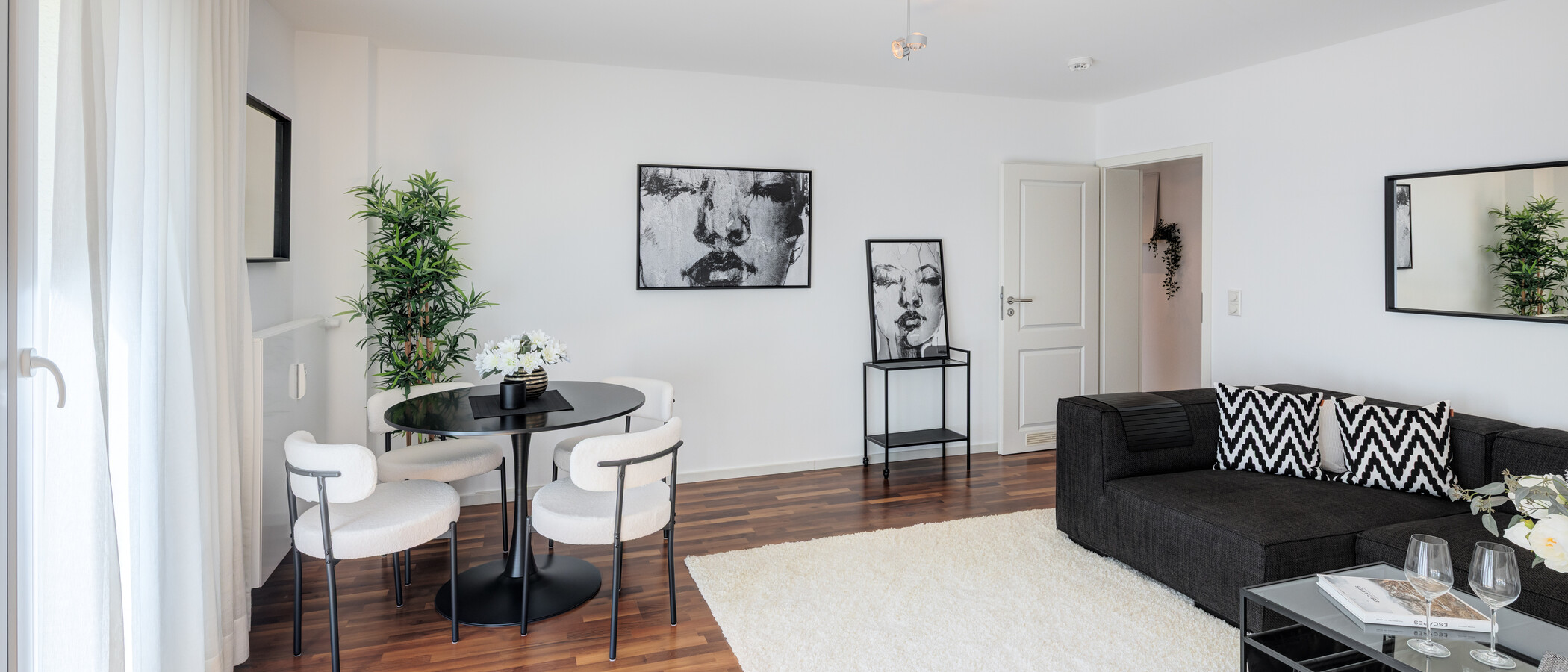 appartamento München Schwabing-West (rund um den Hohenzollernplatz) 02 soggiorno 14976