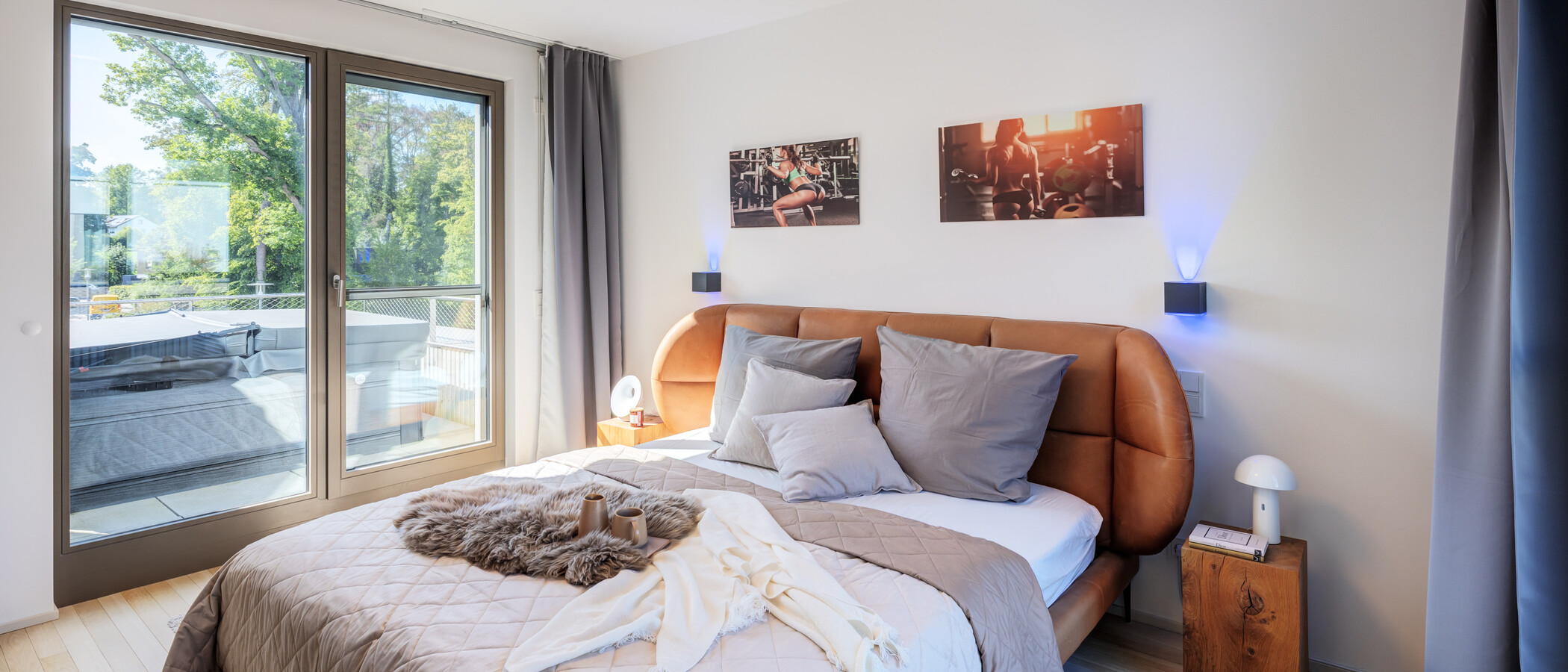 casa a schiera Herrsching am Ammersee 01 1° camera da letto 14978