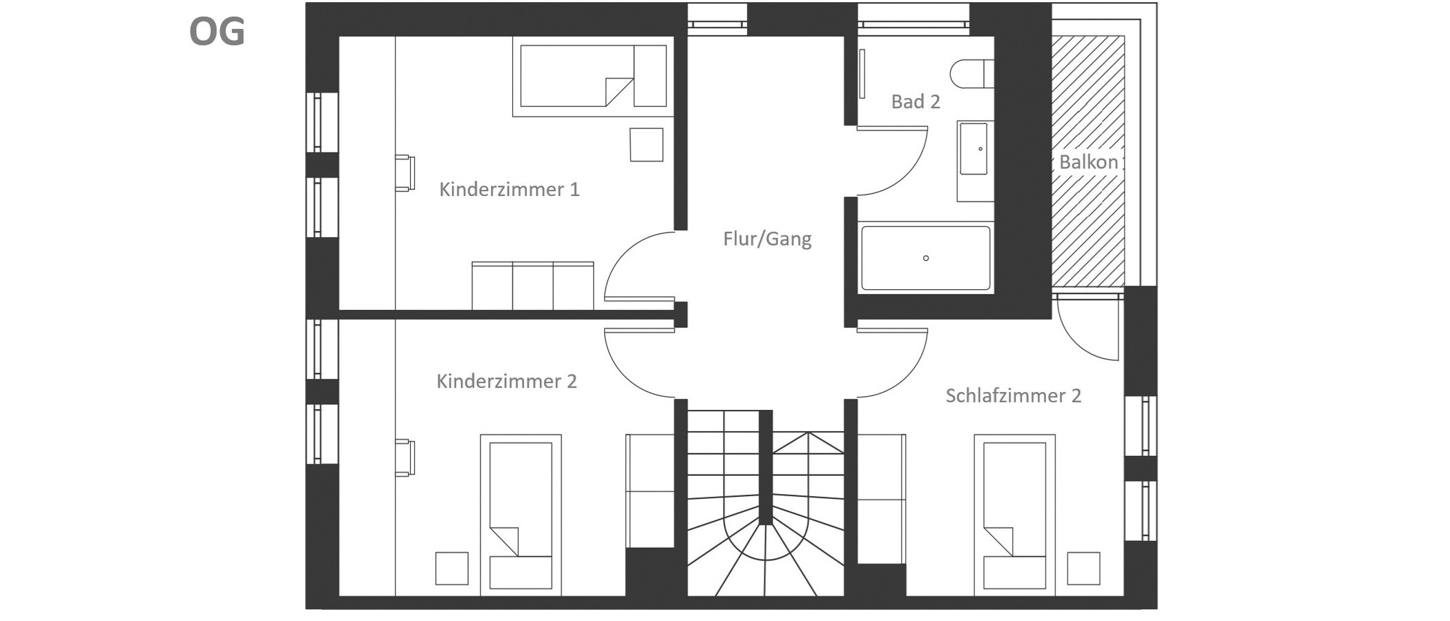 casa a schiera Herrsching am Ammersee 02 planimetria 14978