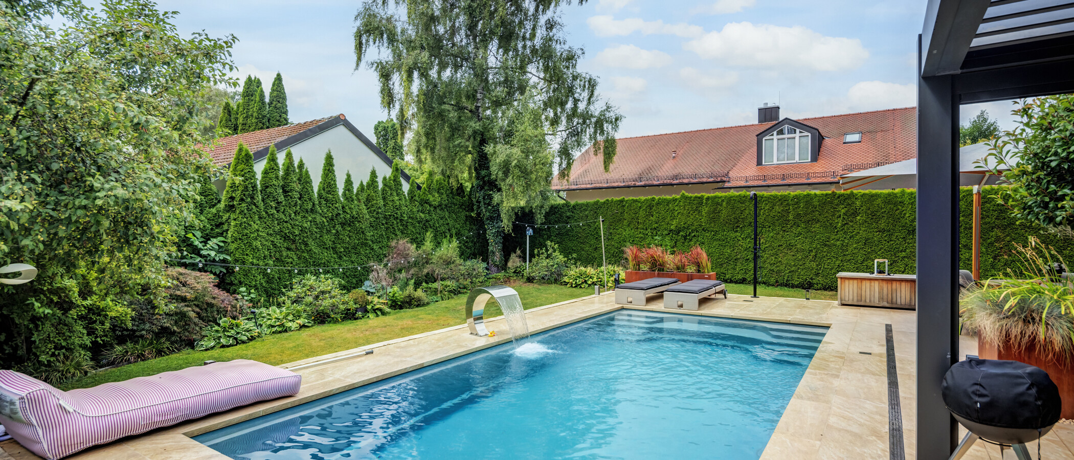 casa indipendente Feldafing 02 Piscina 14981