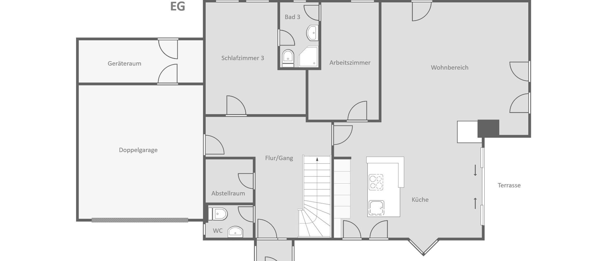 casa indipendente Feldafing 01 planimetria 14981