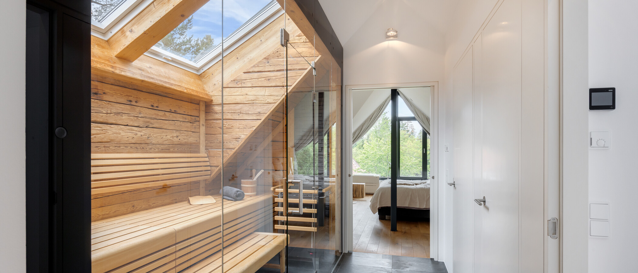 casa indipendente München Untermenzing 01 Sauna 14987