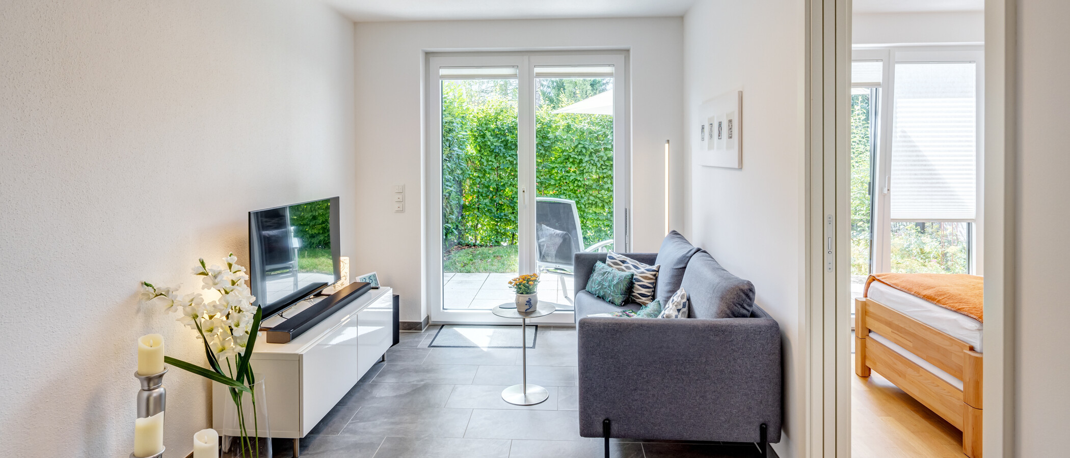 appartamento München Fürstenried 01 zona living 14988