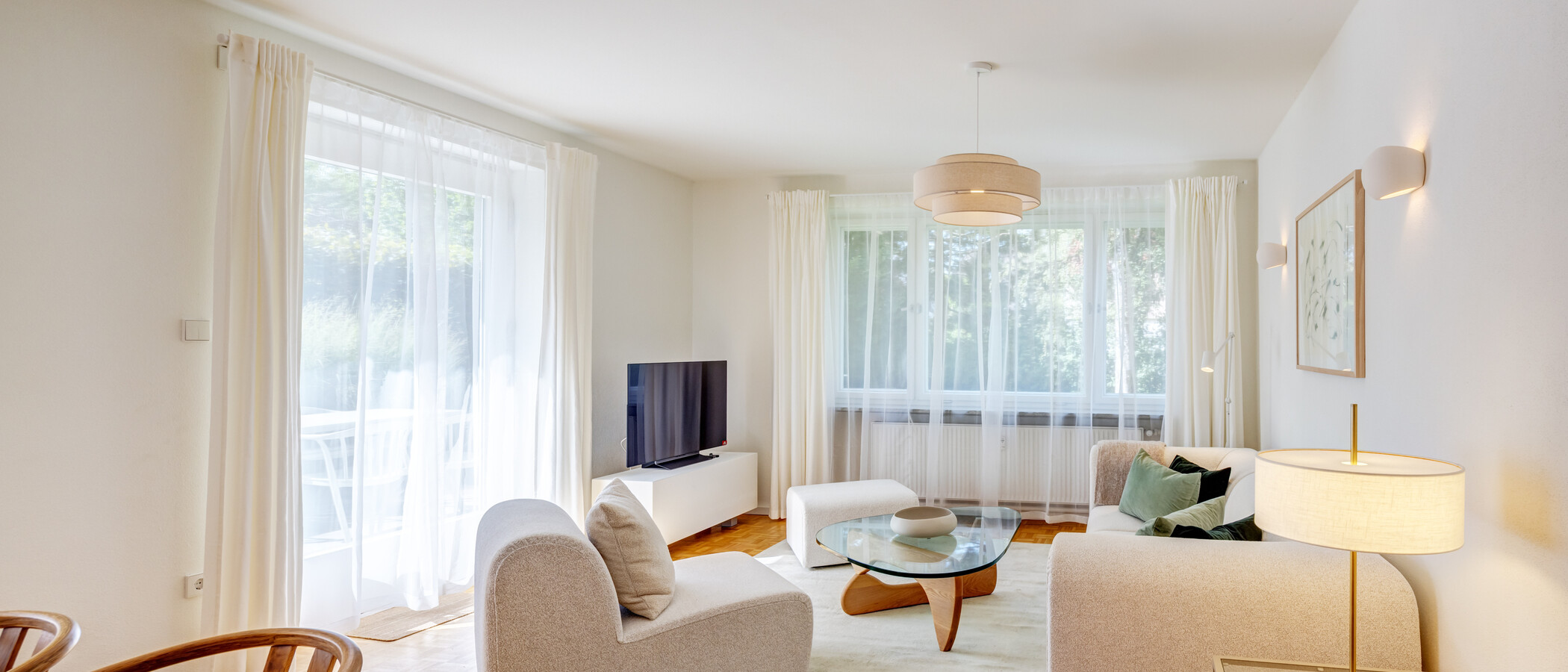 appartamento München Harlaching 01 zona living 14990
