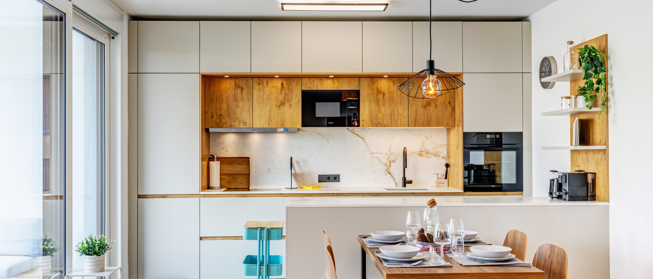 appartamento München Neuperlach 01 cucina 14991