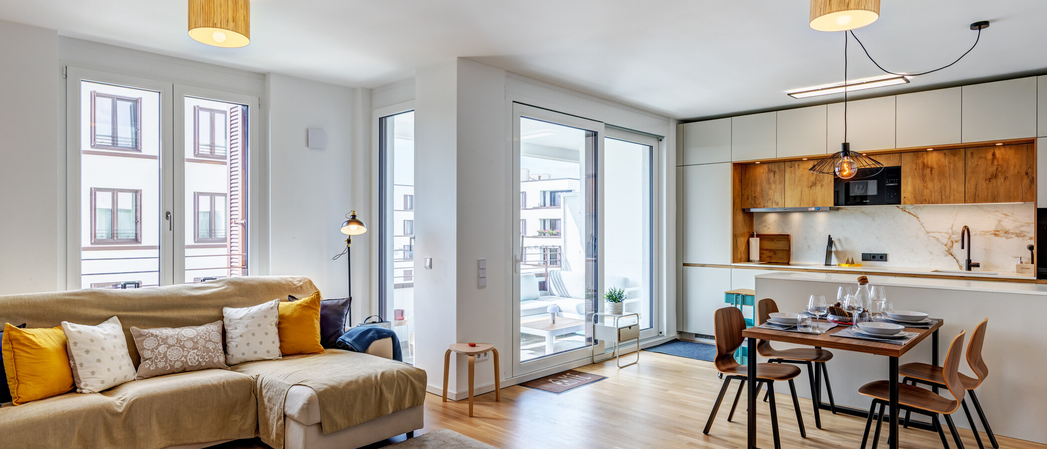 appartamento München Neuperlach 01 zona living 14991