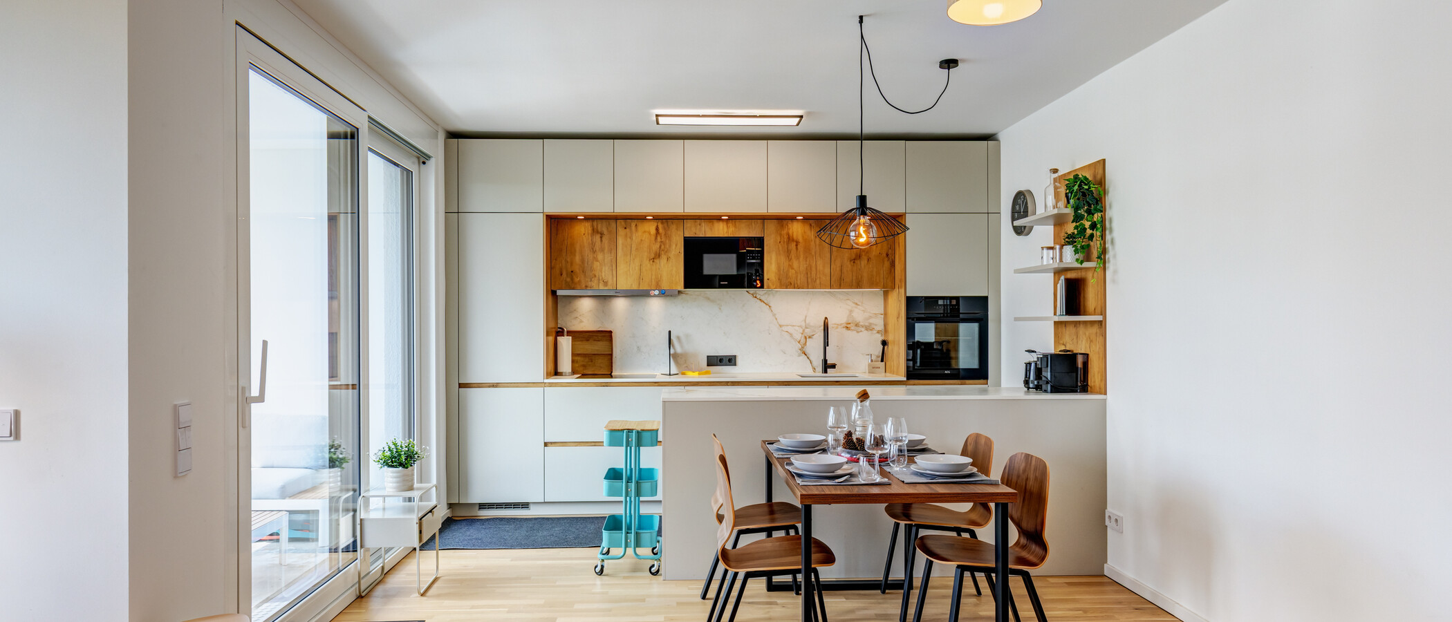 appartamento München Neuperlach 02 zona living 14991