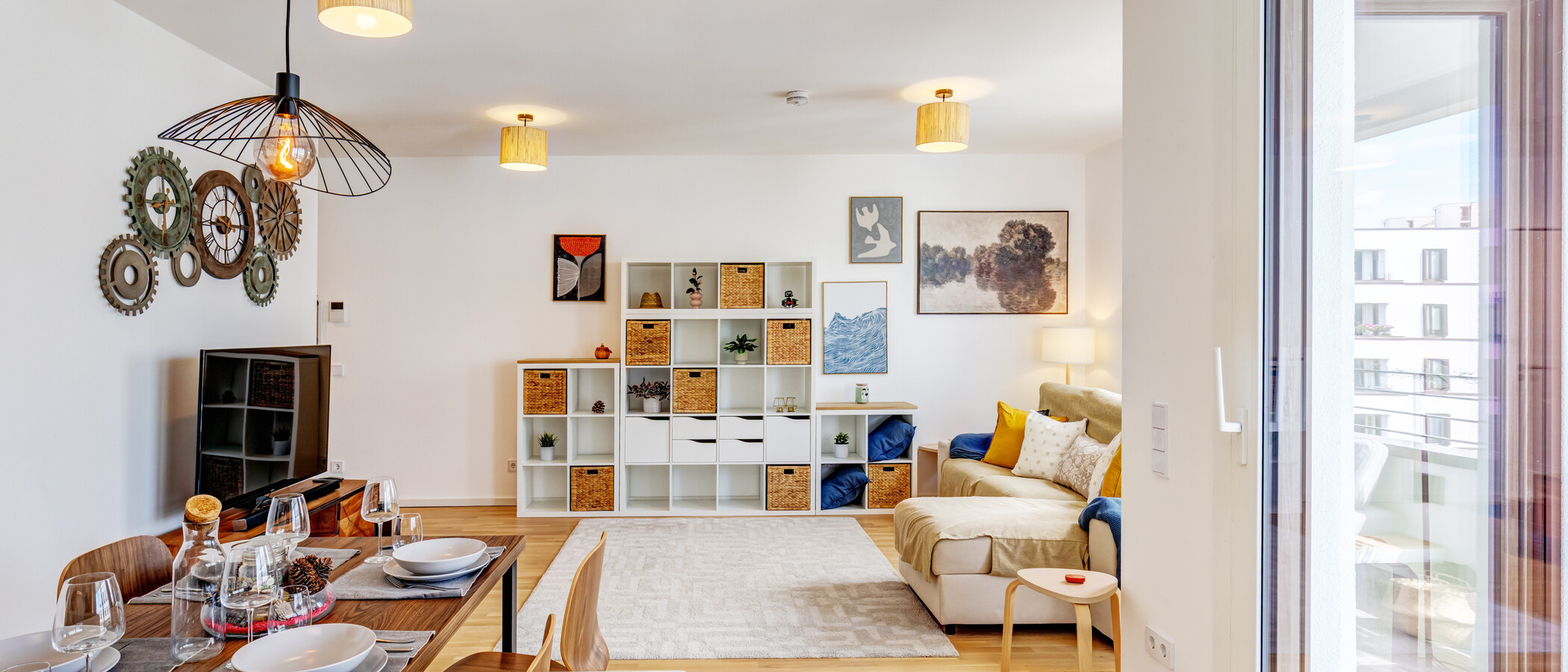 appartamento München Neuperlach 04 zona living 14991
