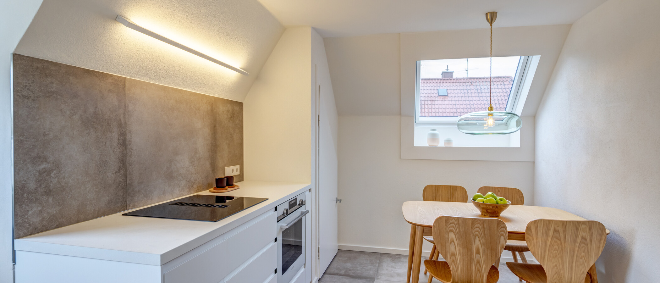 attico München Harlaching 03 cucina 14993