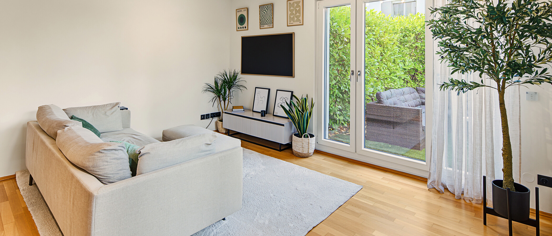 appartamento München Obergiesing 03 zona living 14995