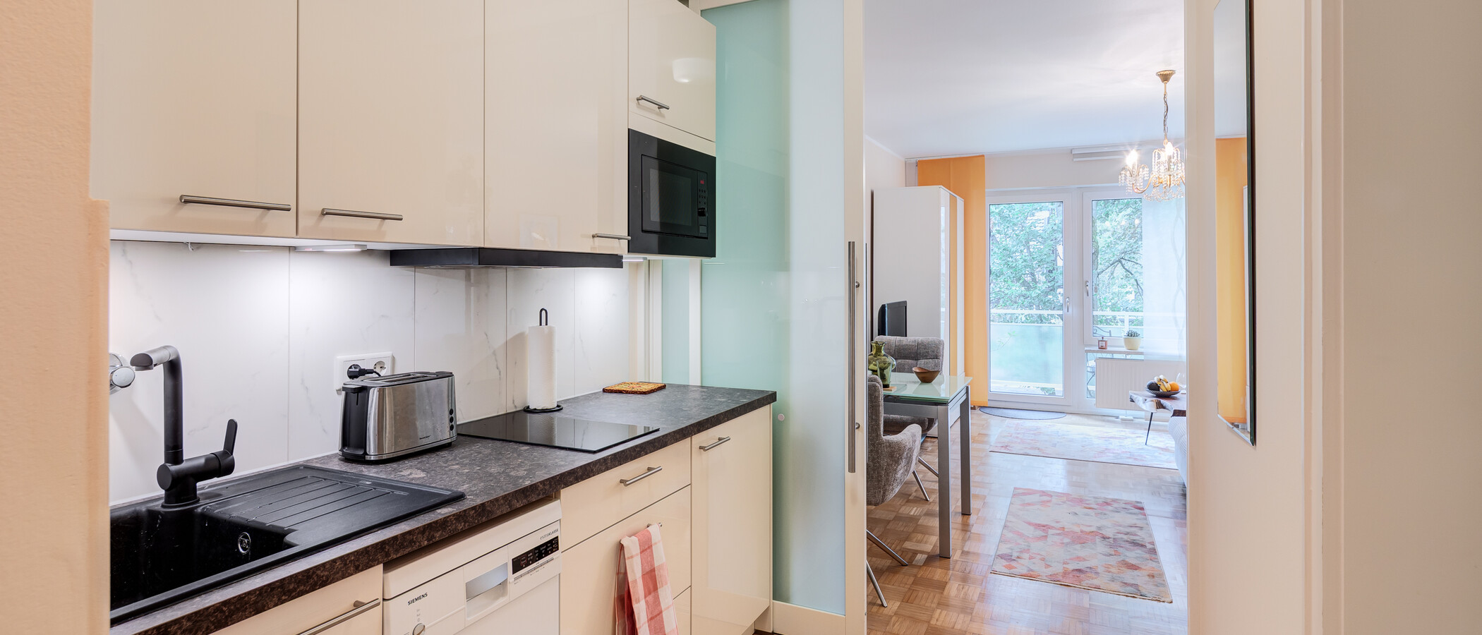 appartamento München Solln 02 cucina 14996