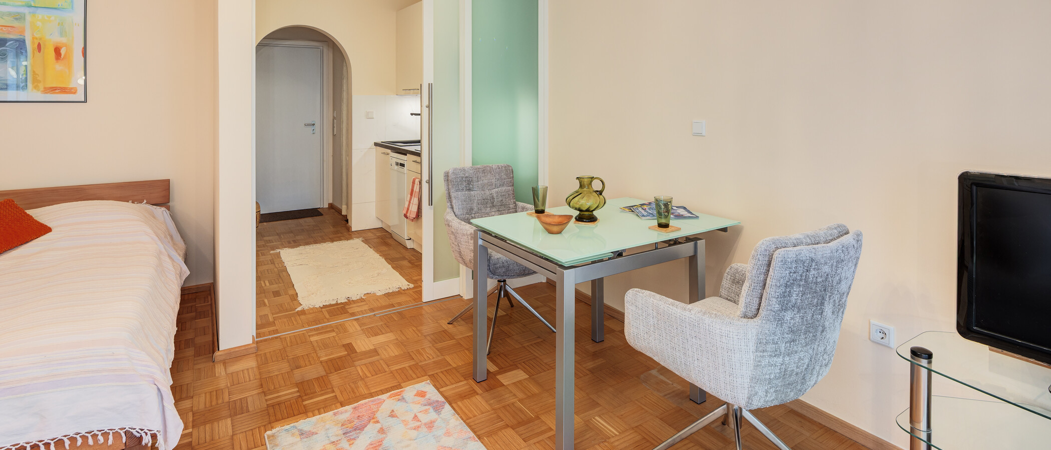appartamento München Solln 03 zona living 14996