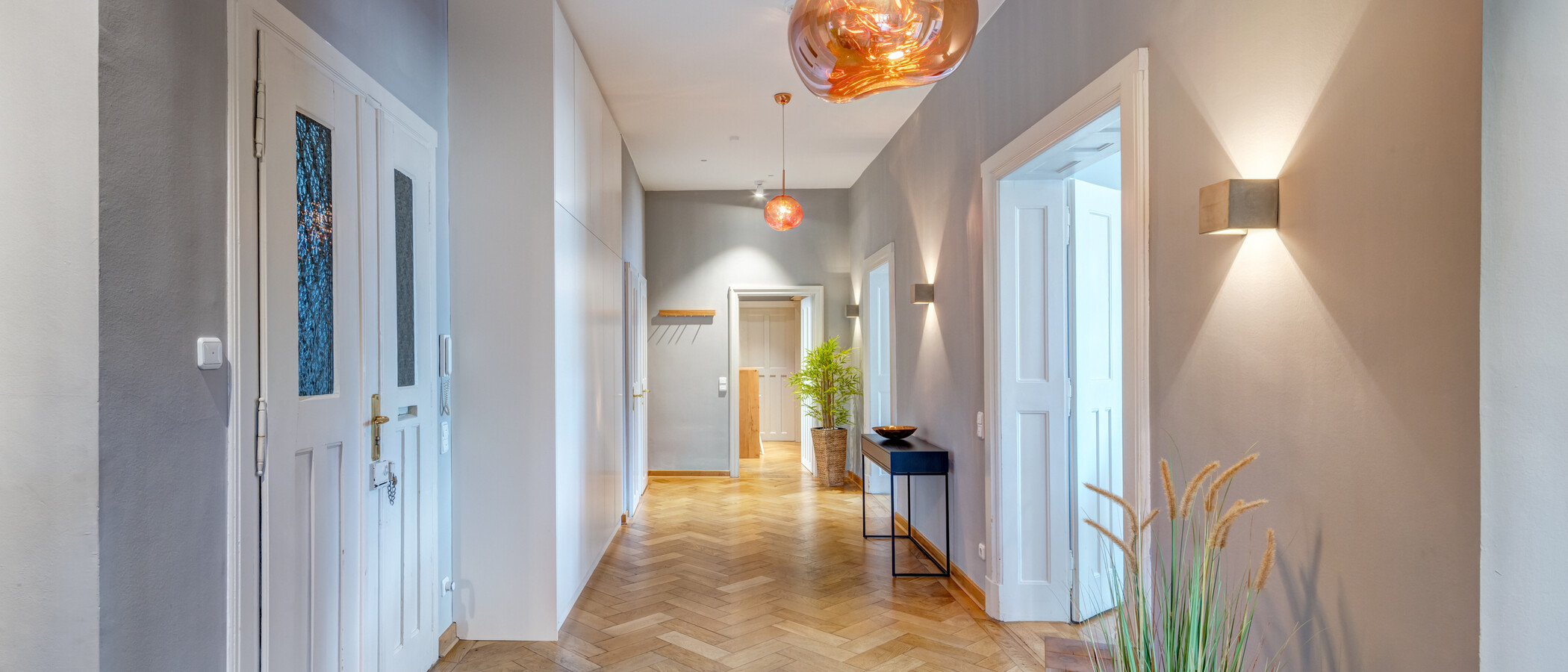 appartamento München Altbogenhausen 02 ingresso/corridioio 14997