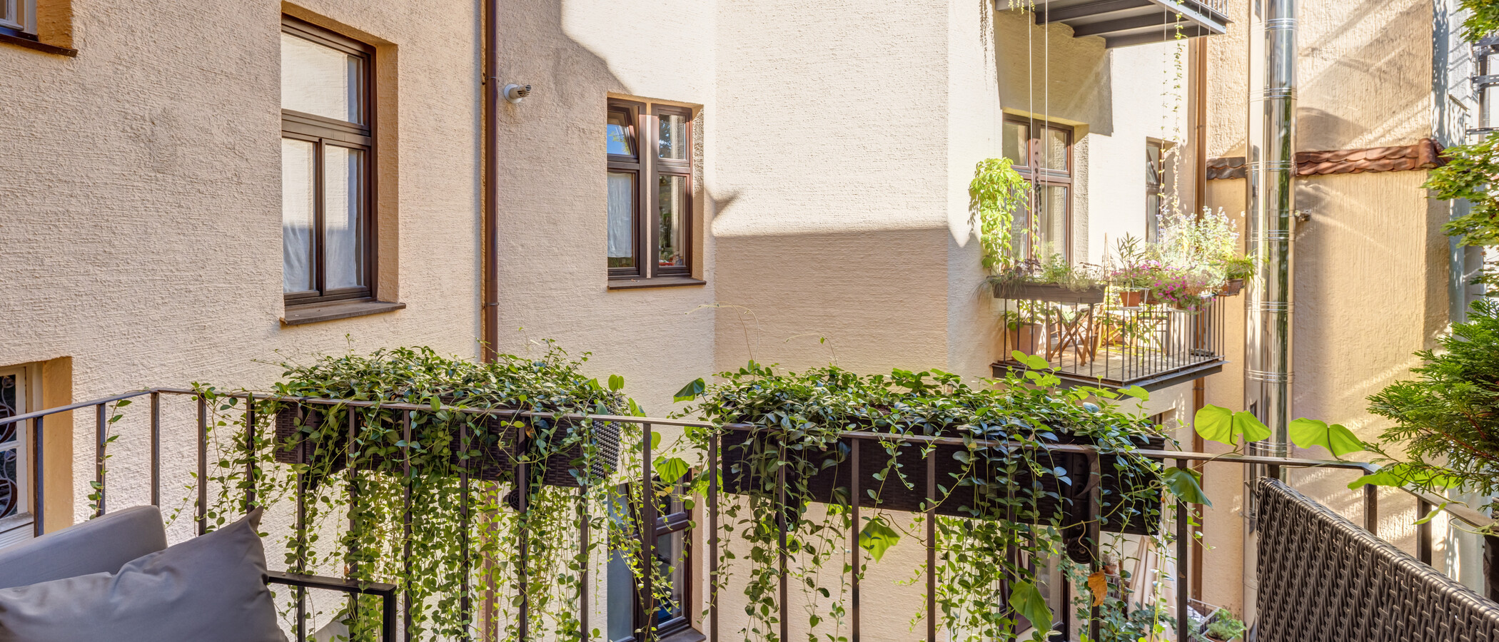appartamento München Altbogenhausen 02 balcone 14997