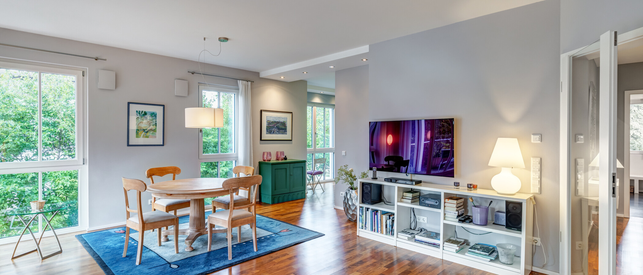 appartamento München Solln 02 zona living 14998