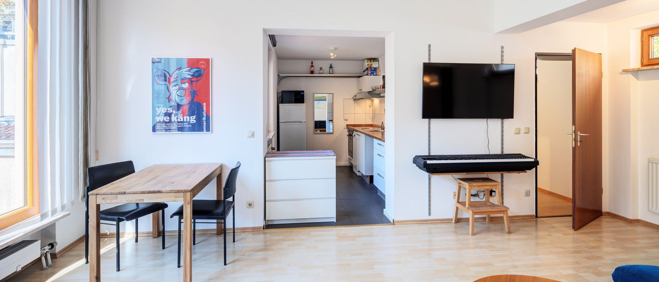 appartamento München Maxvorstadt 02 zona living 15001