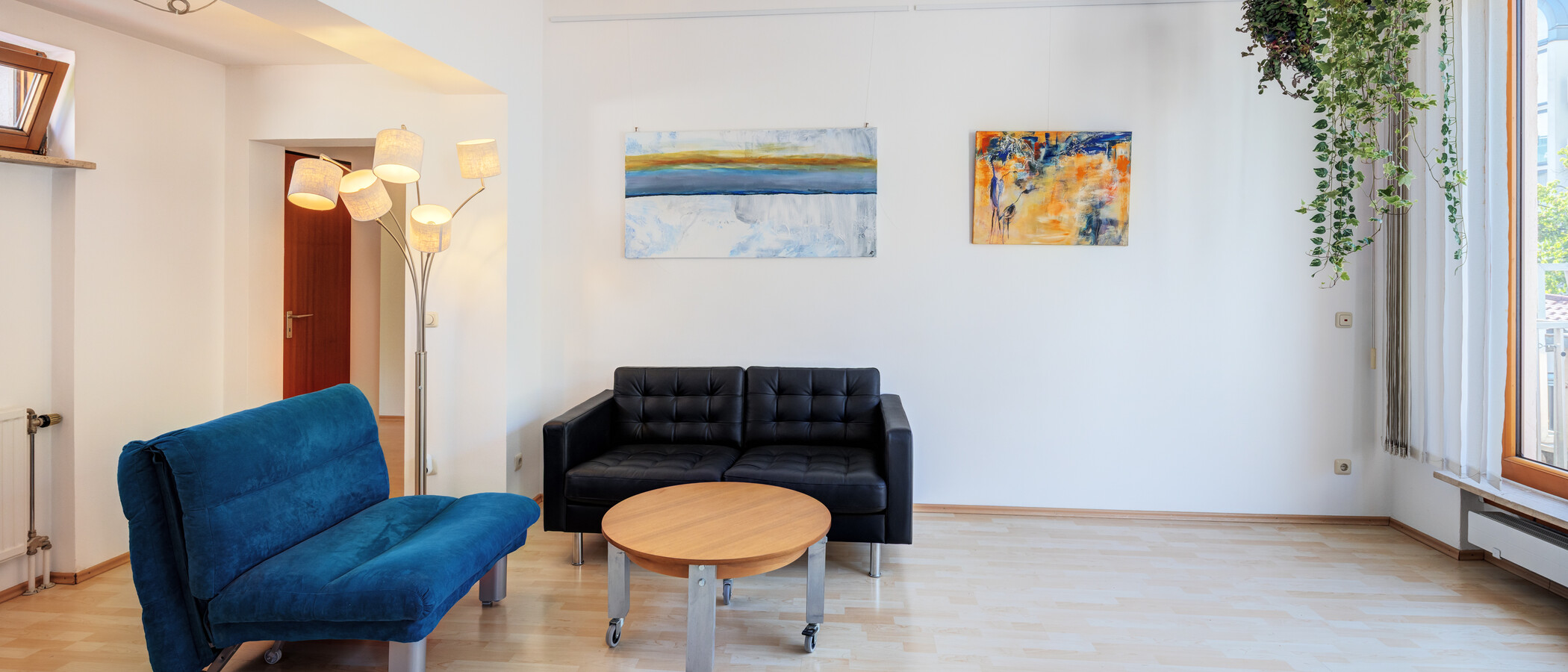 appartamento München Maxvorstadt 04 zona living 15001
