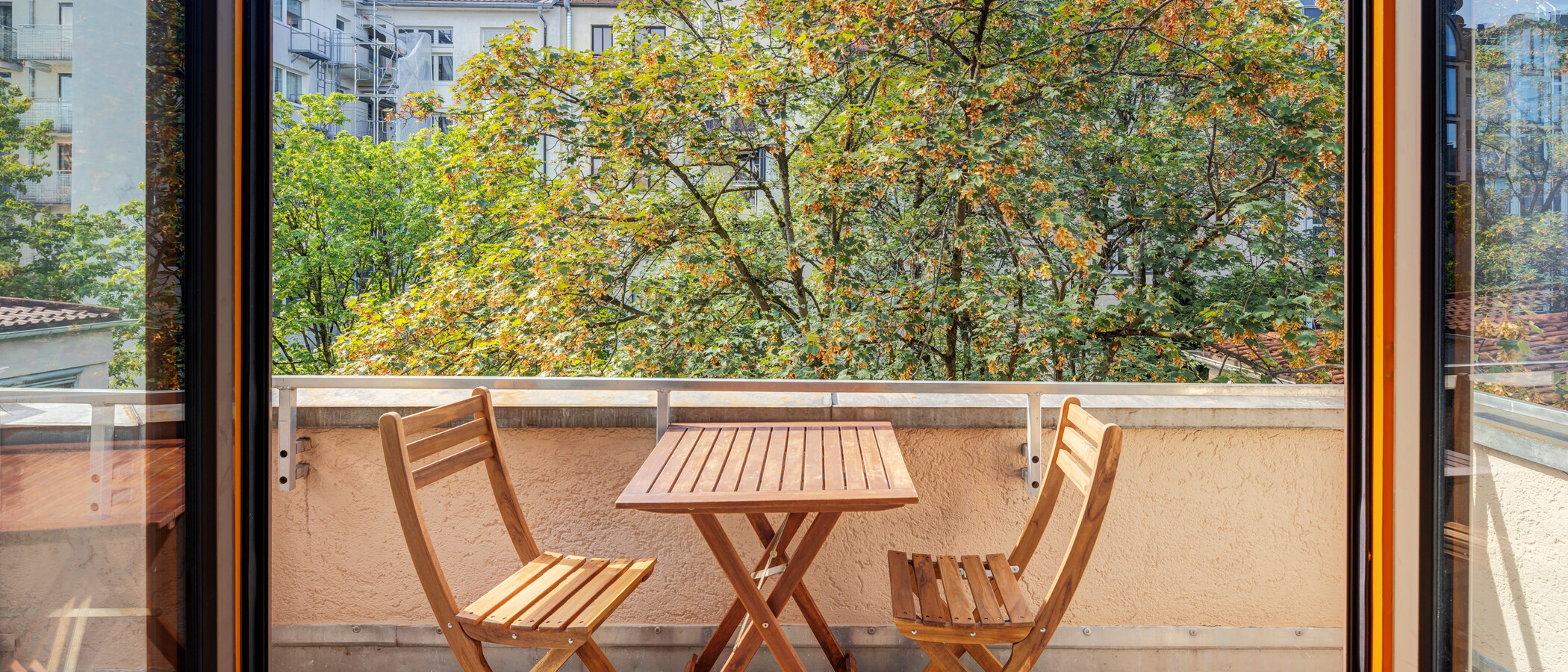 appartamento München Maxvorstadt 01 terrazza sul tetto 15001