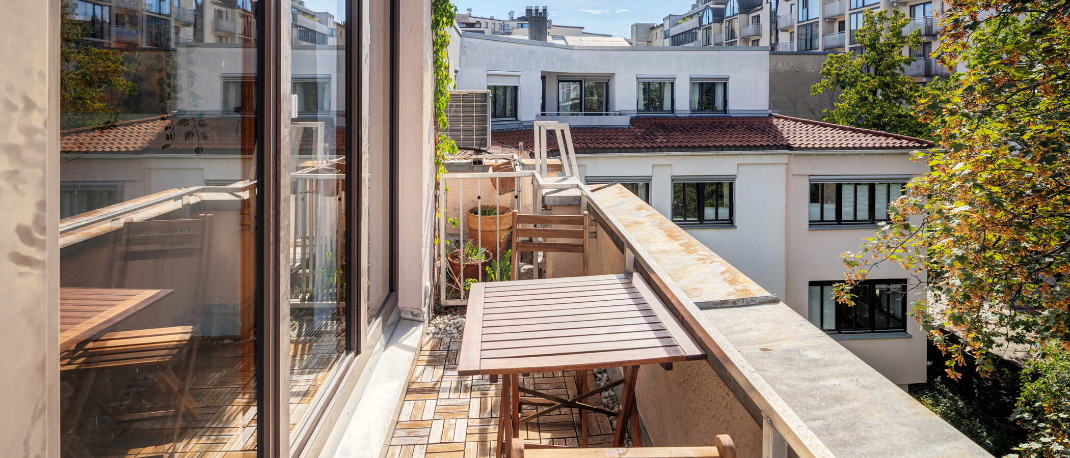 appartamento München Maxvorstadt 03 terrazza sul tetto 15001