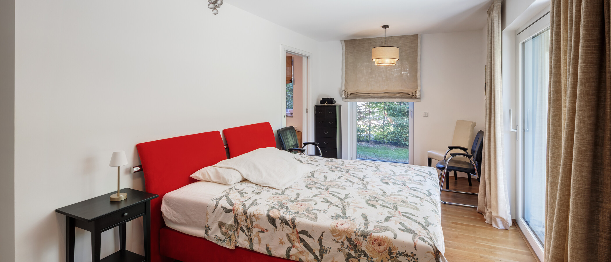 appartamento con giardino München Trudering 02 camera da letto 15002