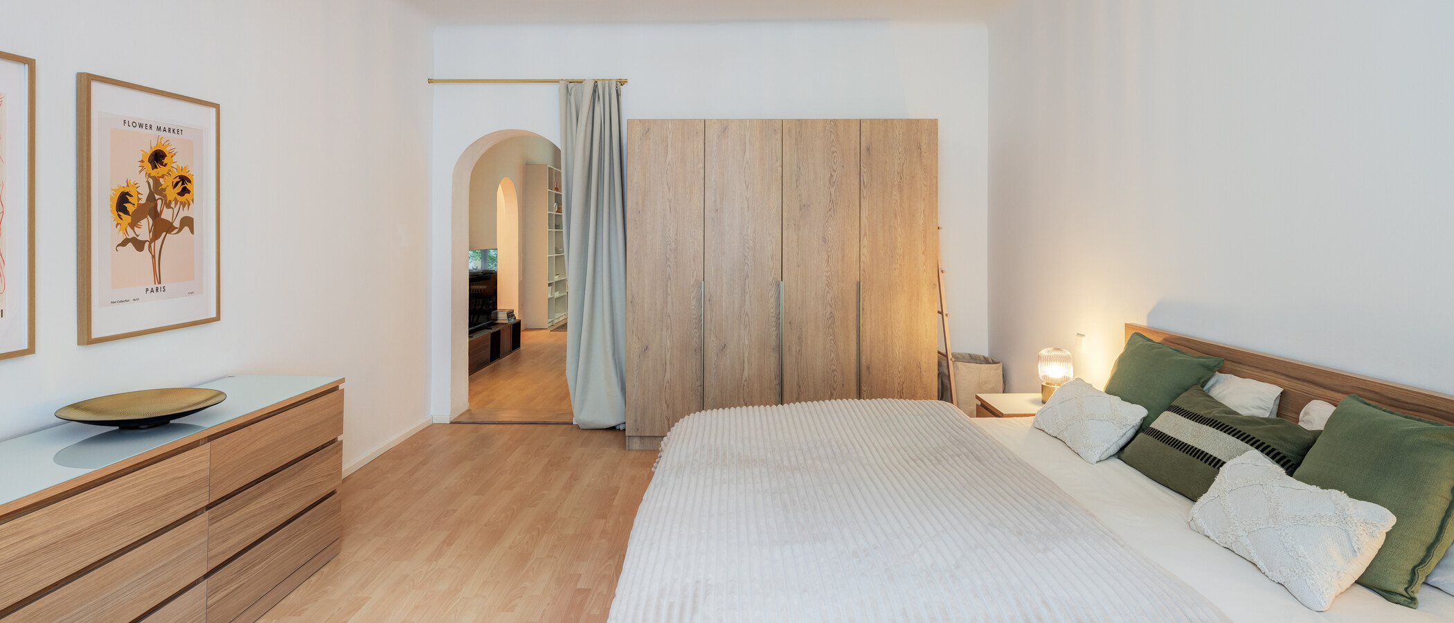 appartamento München Maxvorstadt 03 camera da letto 15003