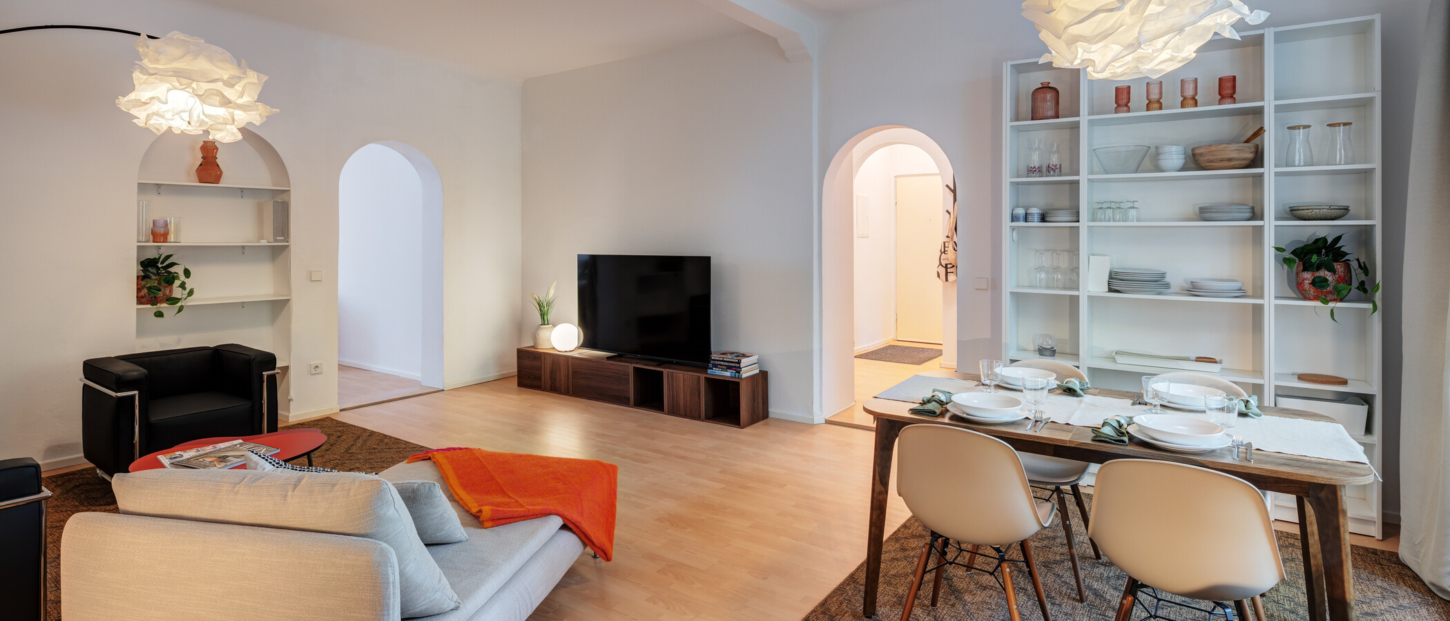 appartamento München Maxvorstadt 04 zona living 15003