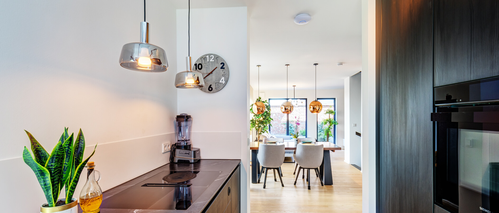 casa a schiera München Lerchenau 04 cucina 15005