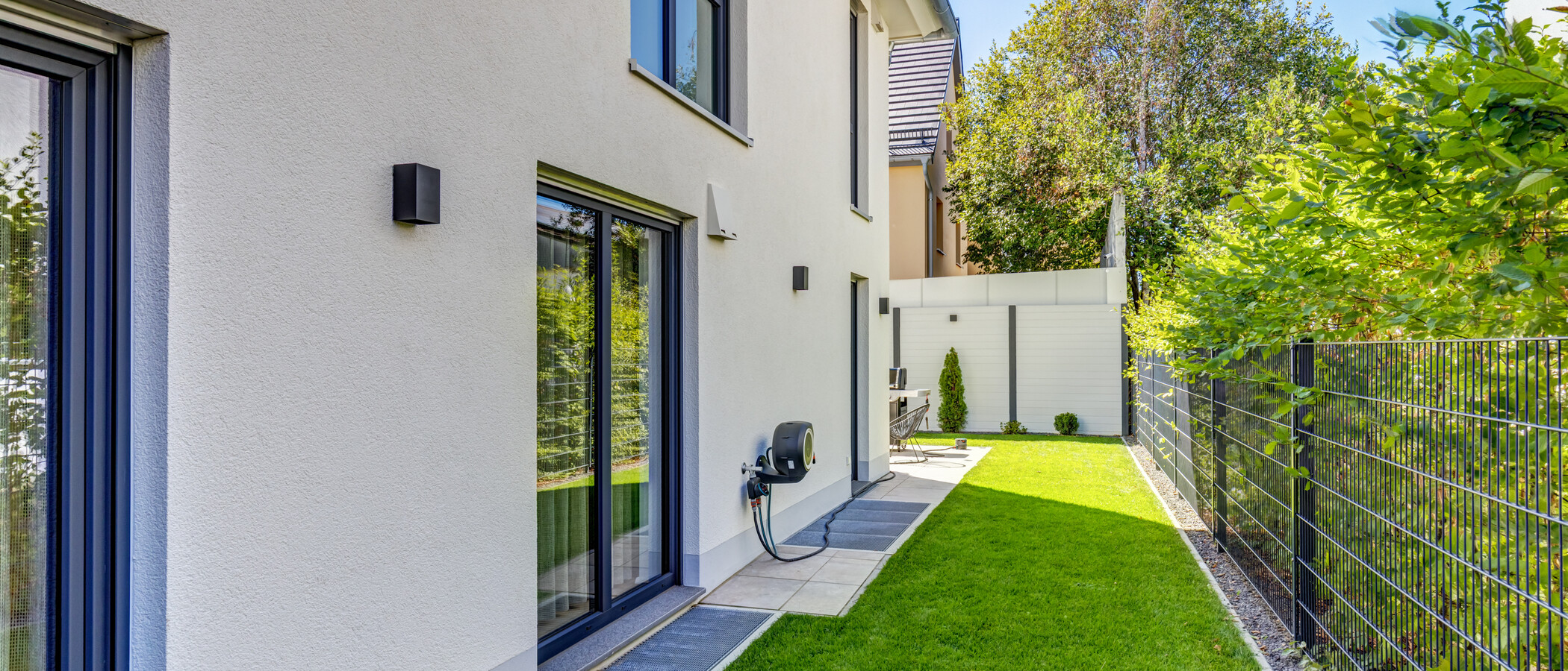 casa a schiera München Lerchenau 02 giardino 15005