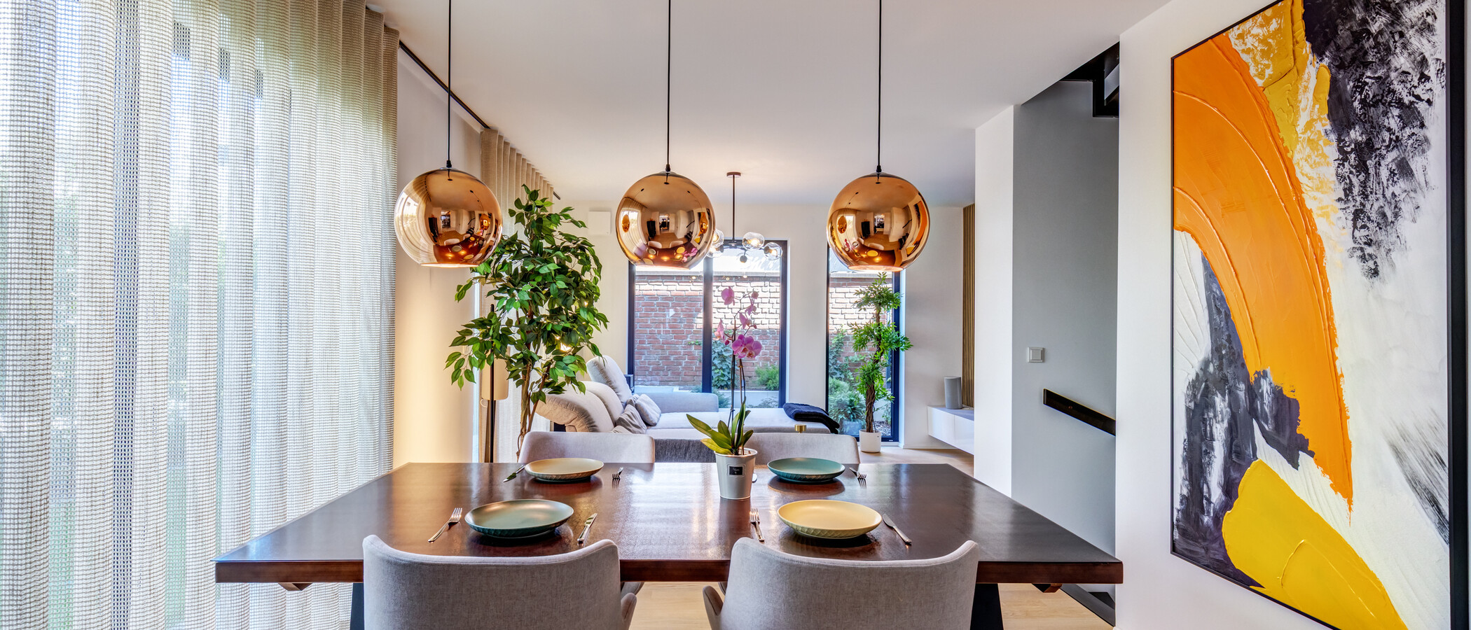 casa a schiera München Lerchenau 01 zona living 15005