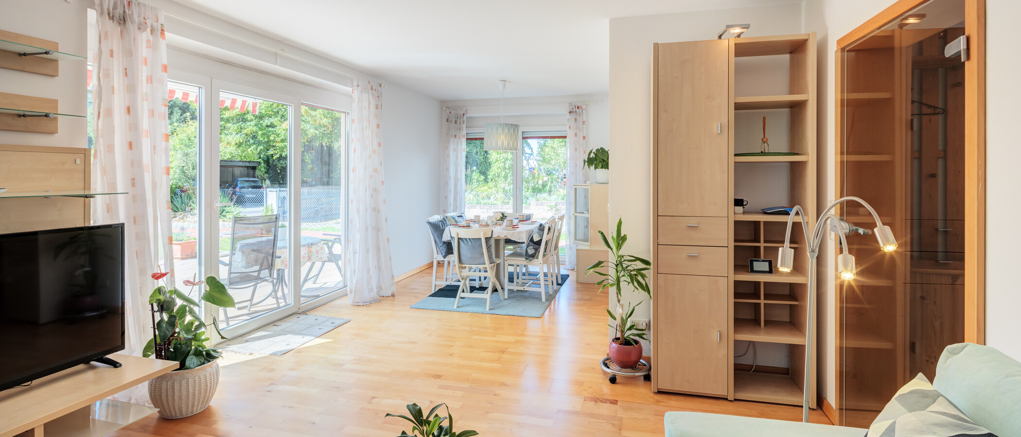 appartamento con giardino München Feldmoching 01 zona living 15007