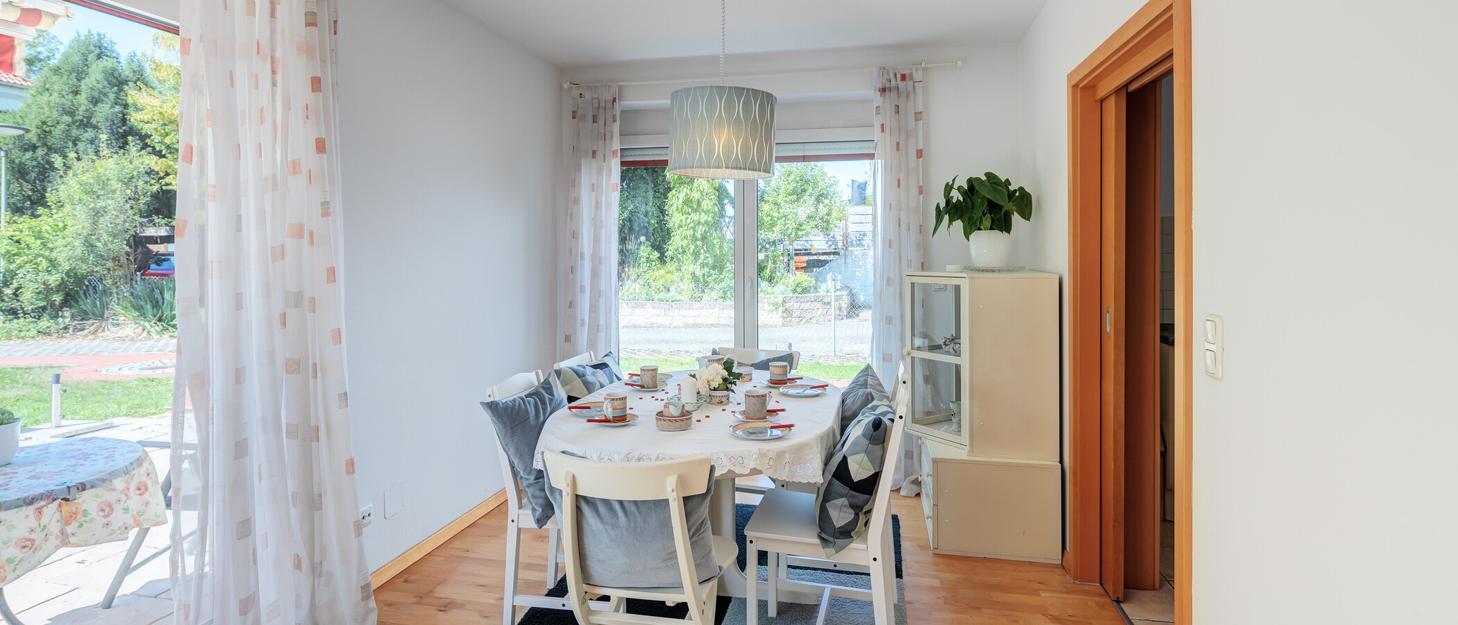 appartamento con giardino München Feldmoching 02 zona living 15007