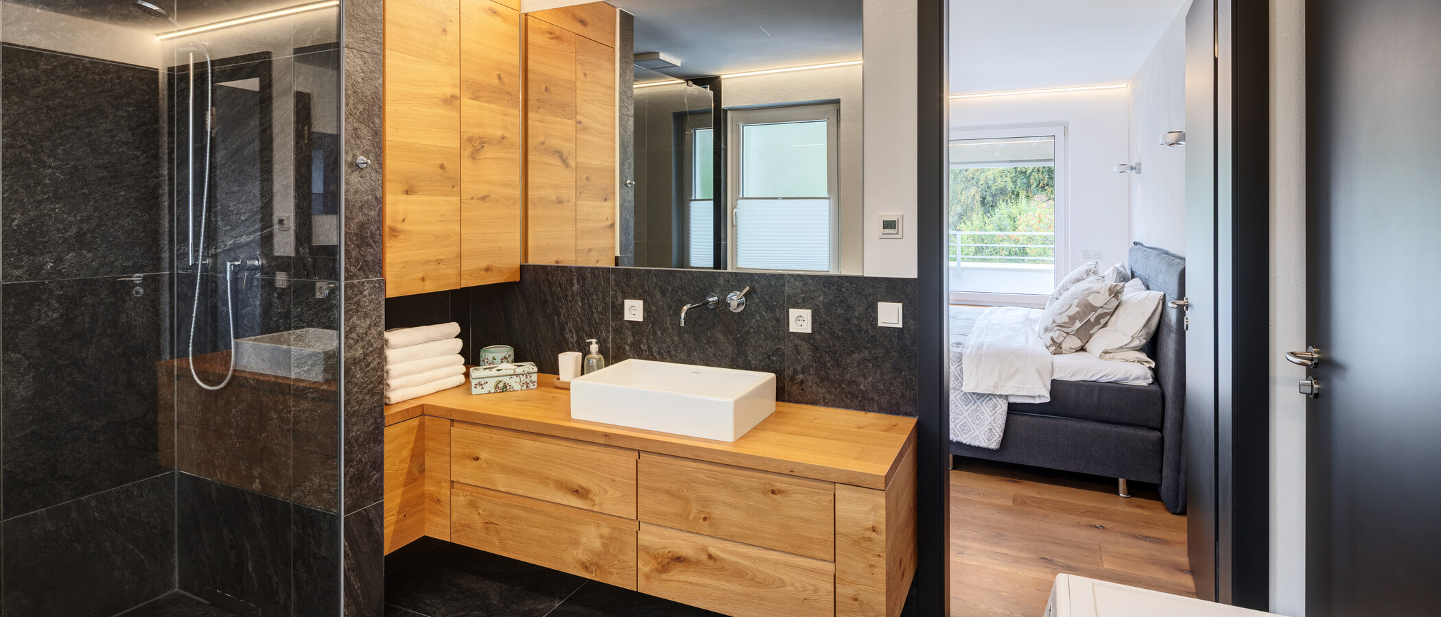 attico con terrazzo München Solln 01 bagno 15010