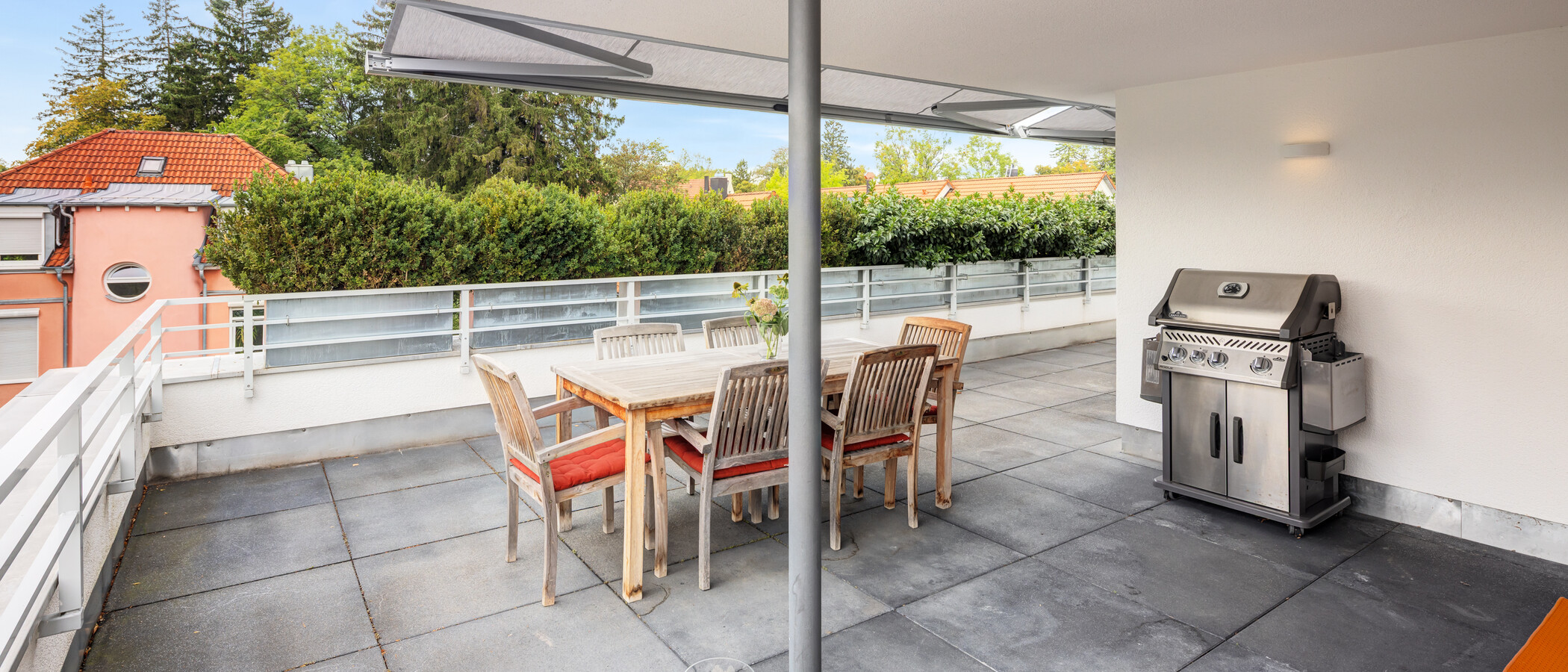 attico con terrazzo München Solln 02 terrazza sul tetto 15010