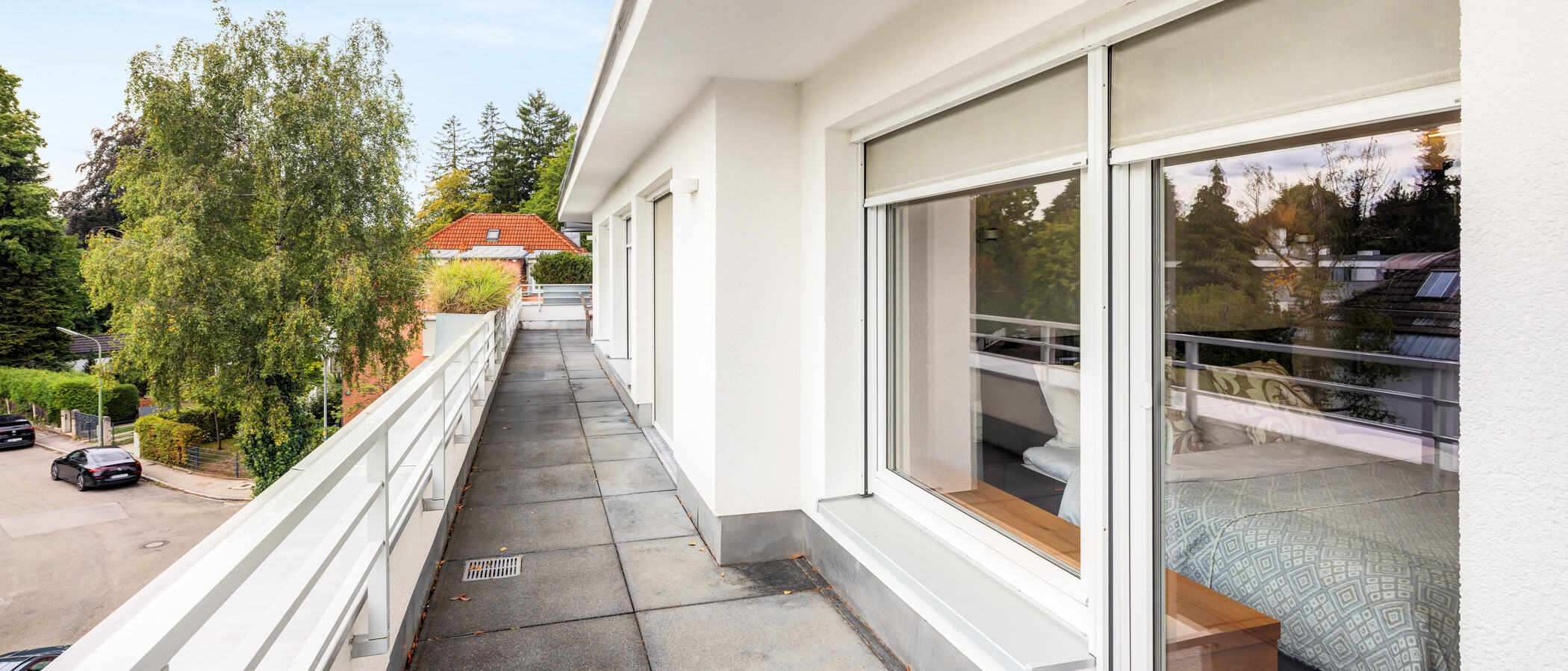 attico con terrazzo München Solln 03 terrazza sul tetto 15010