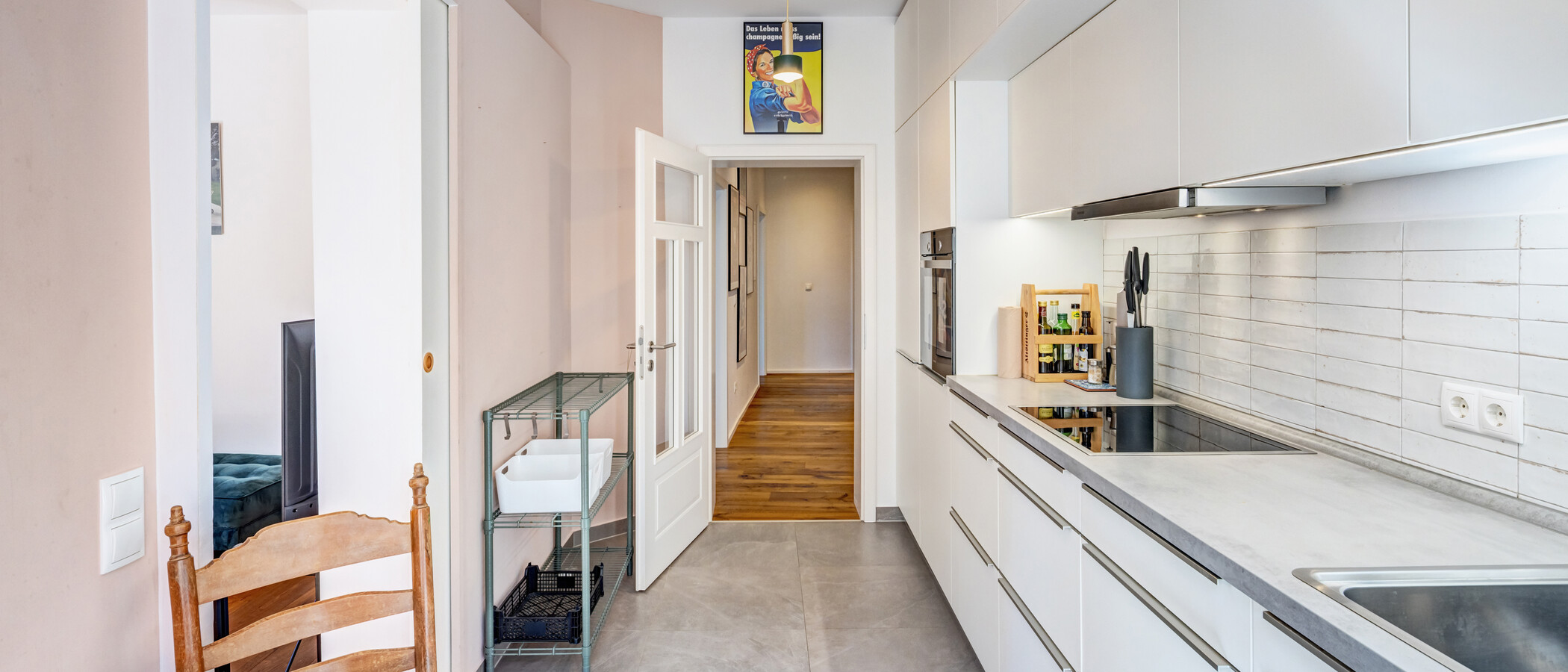 appartamento München Glockenbachviertel 03 cucina 15015