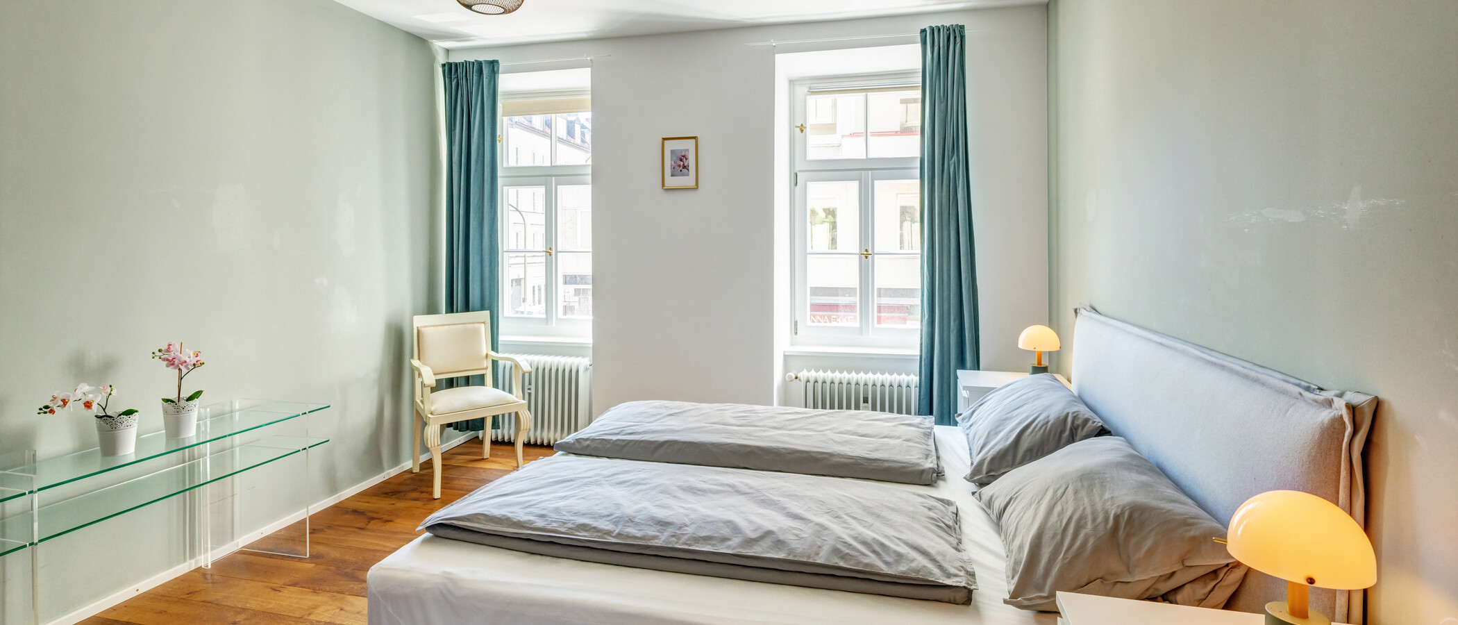 appartamento München Glockenbachviertel 01 camera da letto 15015