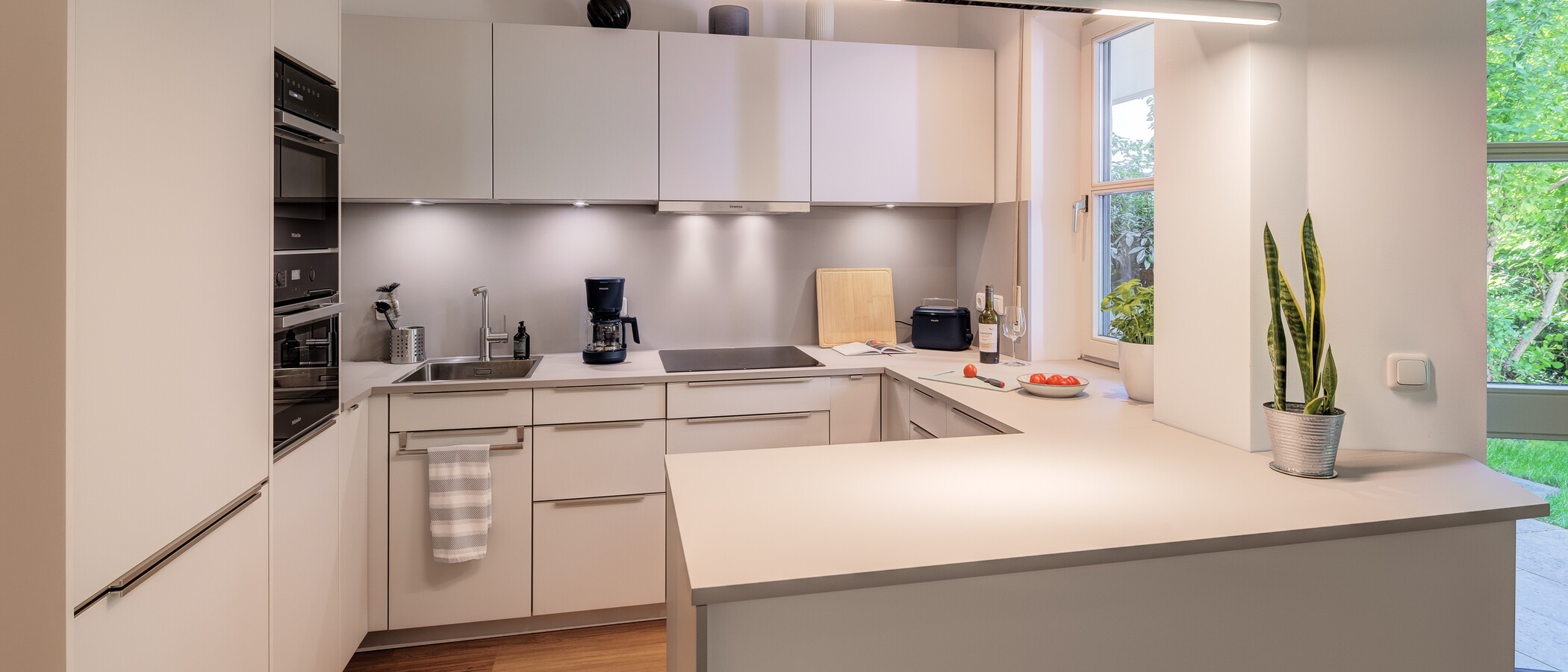 appartamento con giardino München Gärtnerplatzviertel 01 cucina 15016
