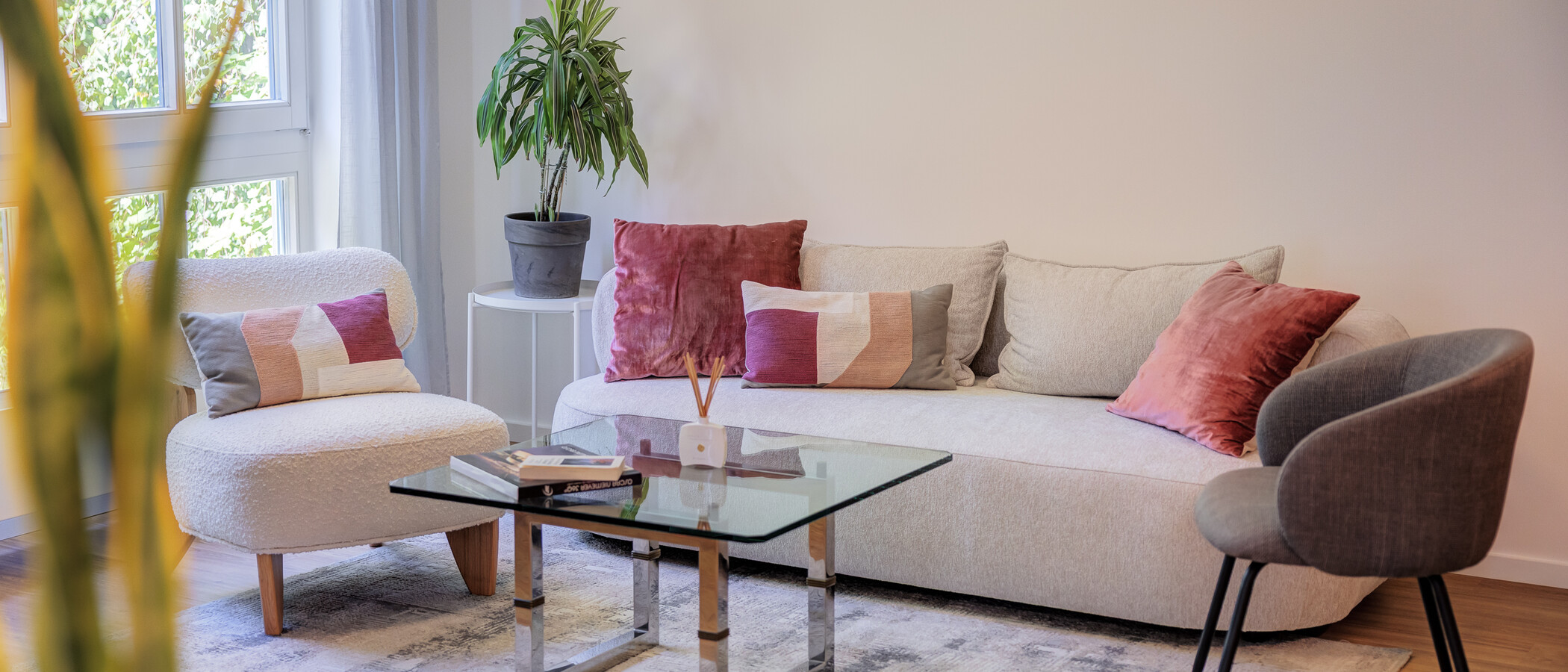 appartamento con giardino München Gärtnerplatzviertel 02 zona living 15016