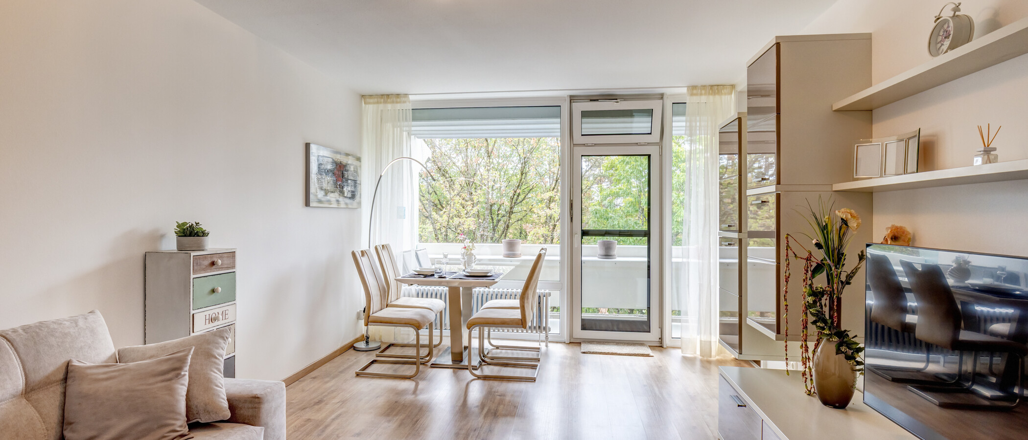 appartamento München Neuperlach 01 zona living 15020
