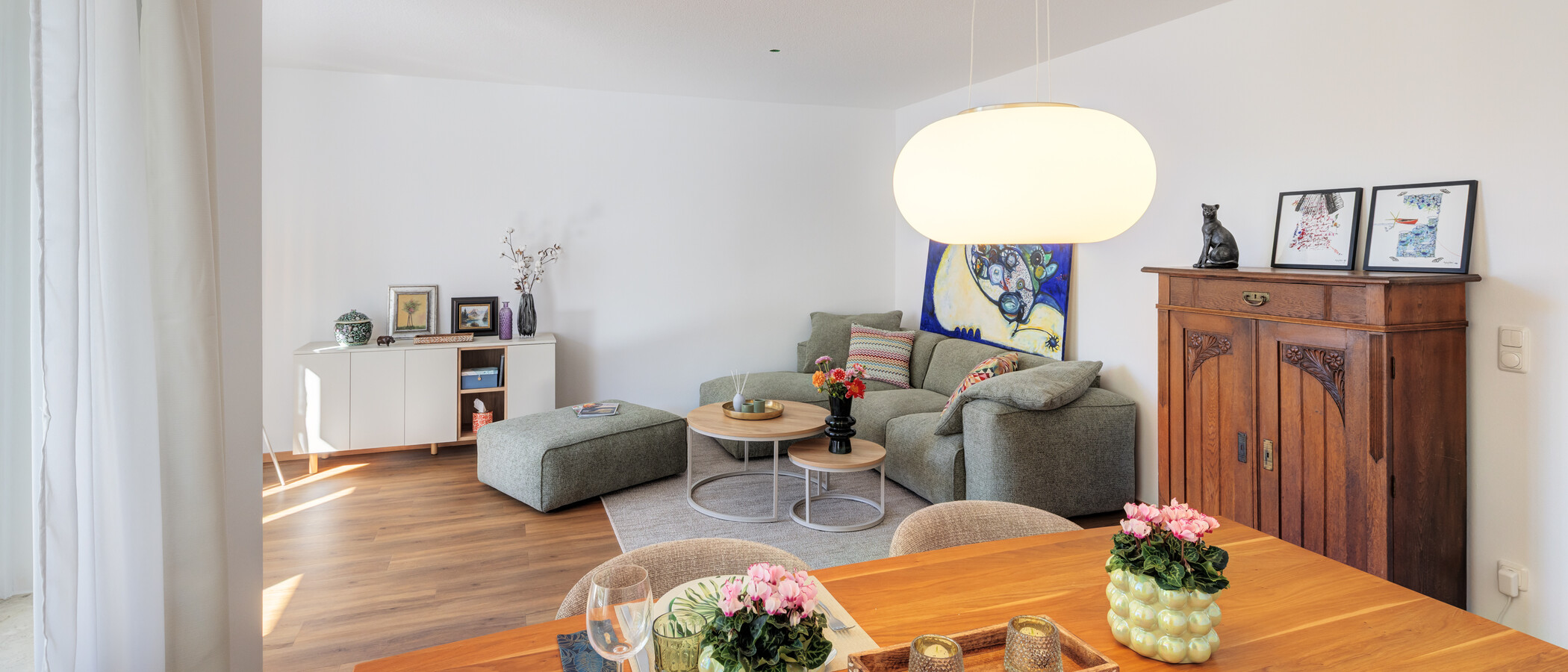 appartamento München Ludwigsvorstadt 01 zona living 15023