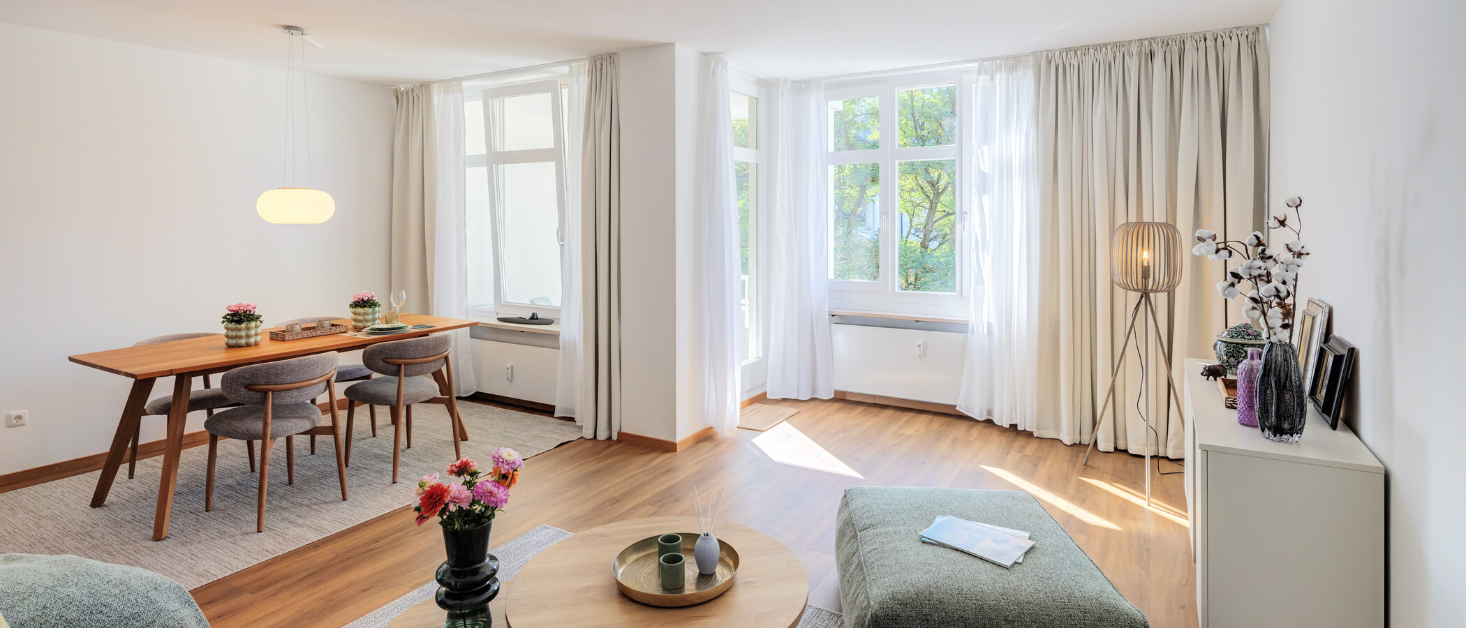 appartamento München Ludwigsvorstadt 03 zona living 15023